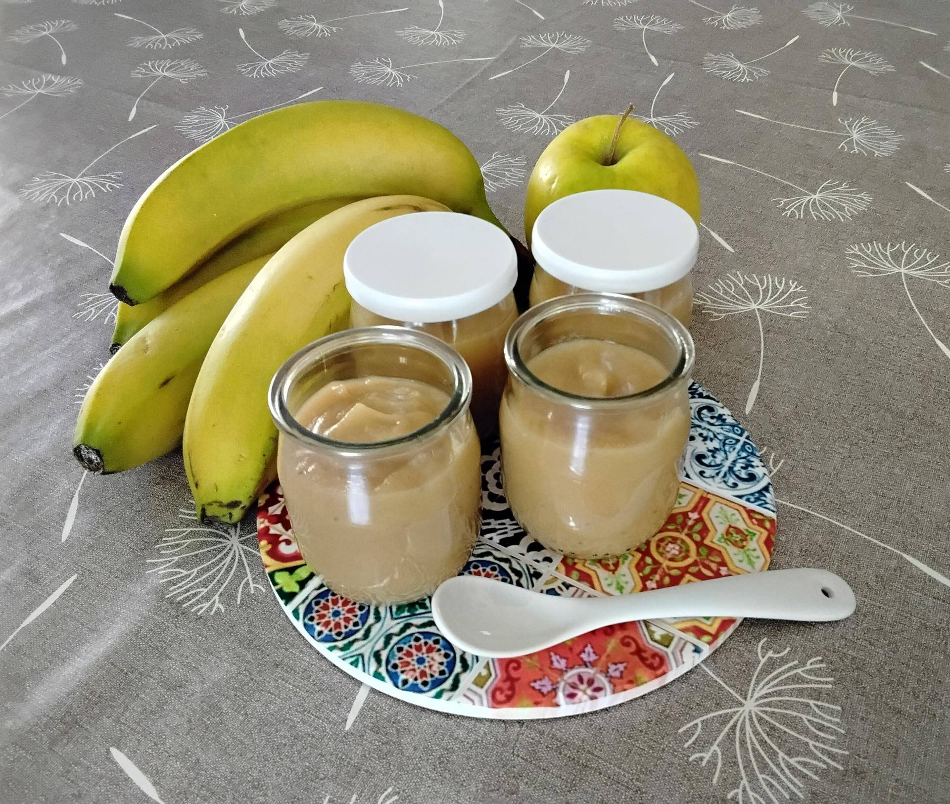 Compote lisse pom'bananes 🍎🍌 - Recette Companion Connect XL | Moulinex