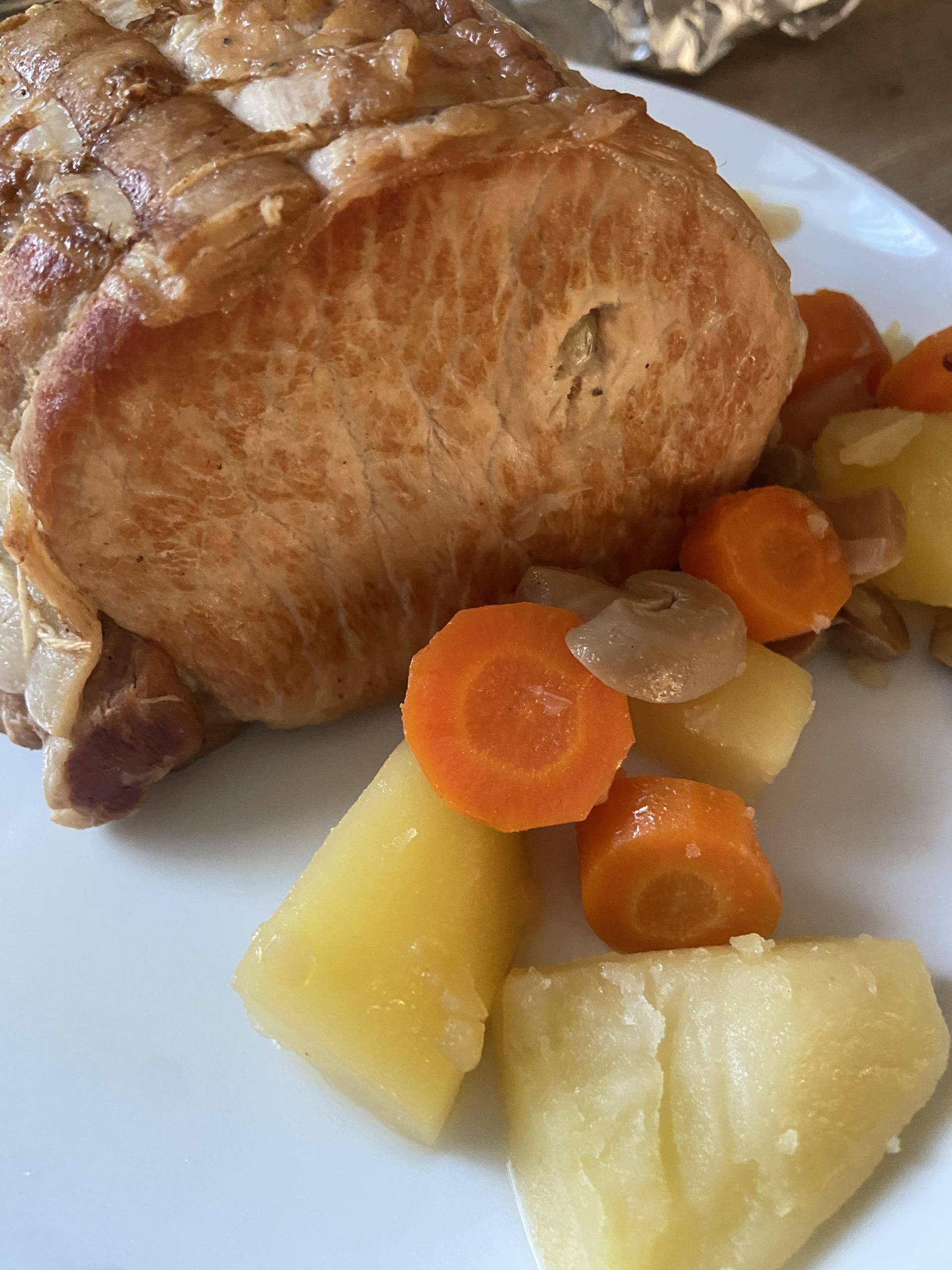 Roti de porc pommes de terres - Recette Cookeo V3 | Moulinex