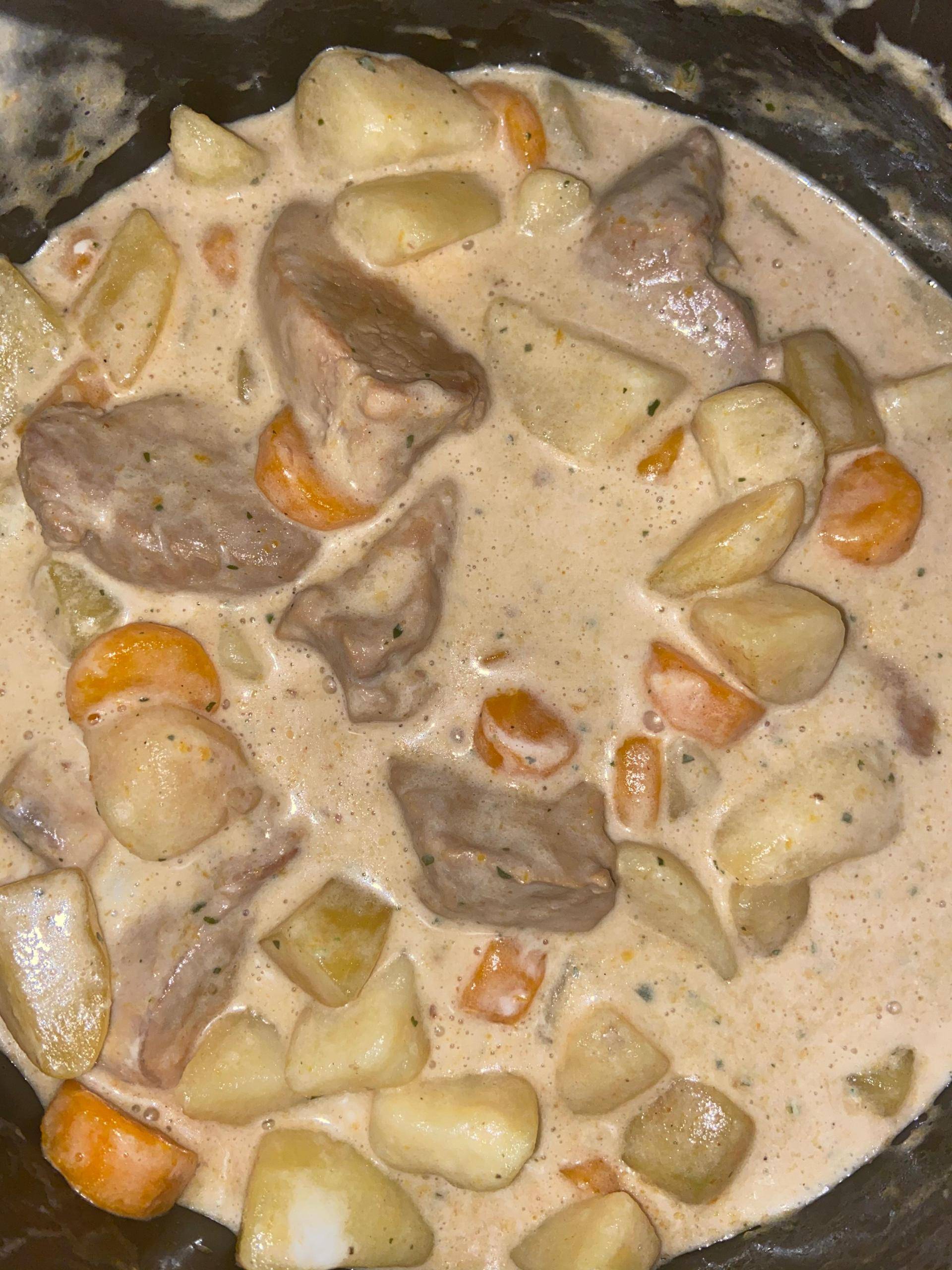 Filet mignon légumes au Boursin - Recepten Cookeo V3 | Moulinex