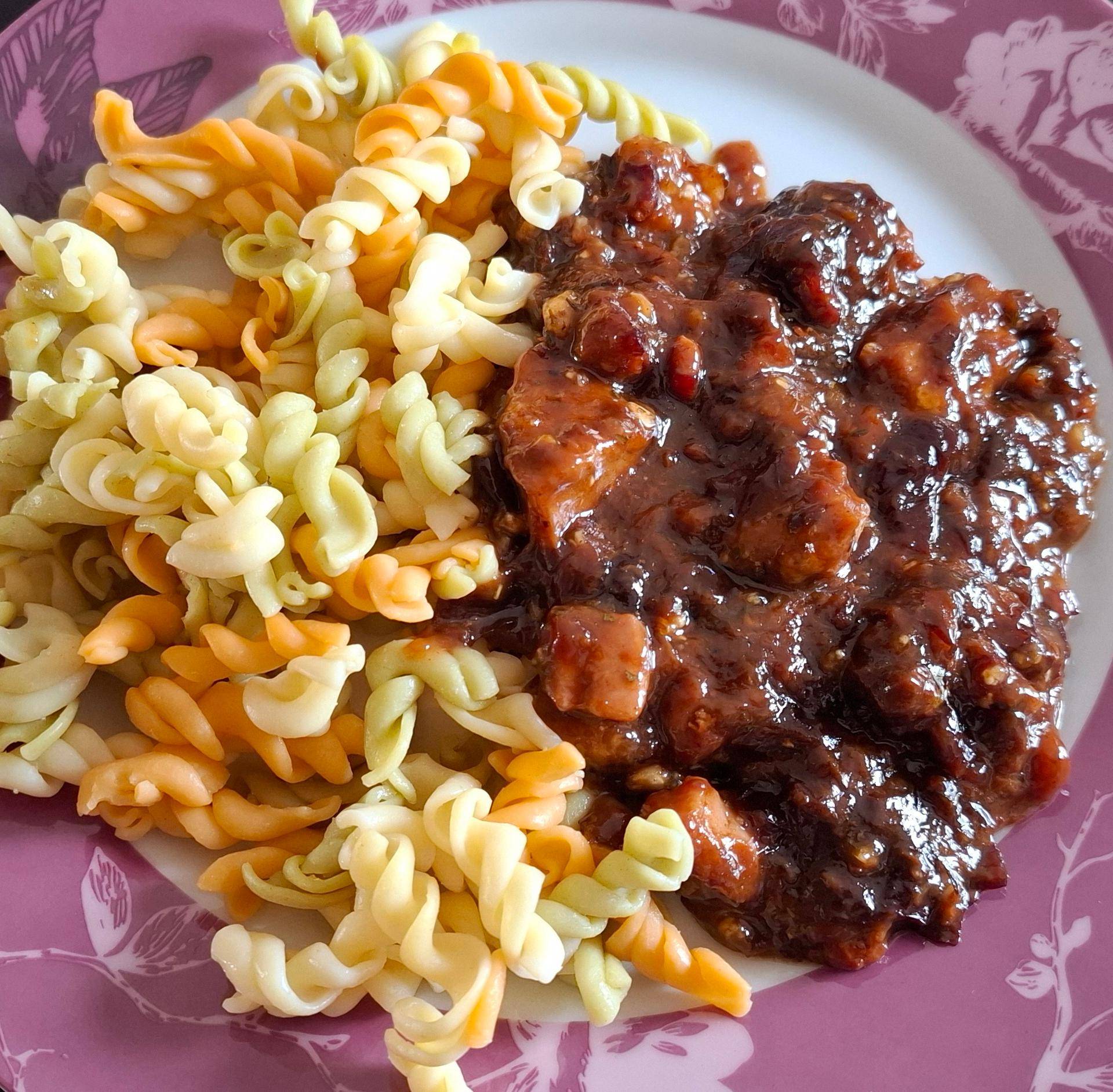 Filet mignon de porc aux lardons et pruneaux - Recette Cookeo | Moulinex