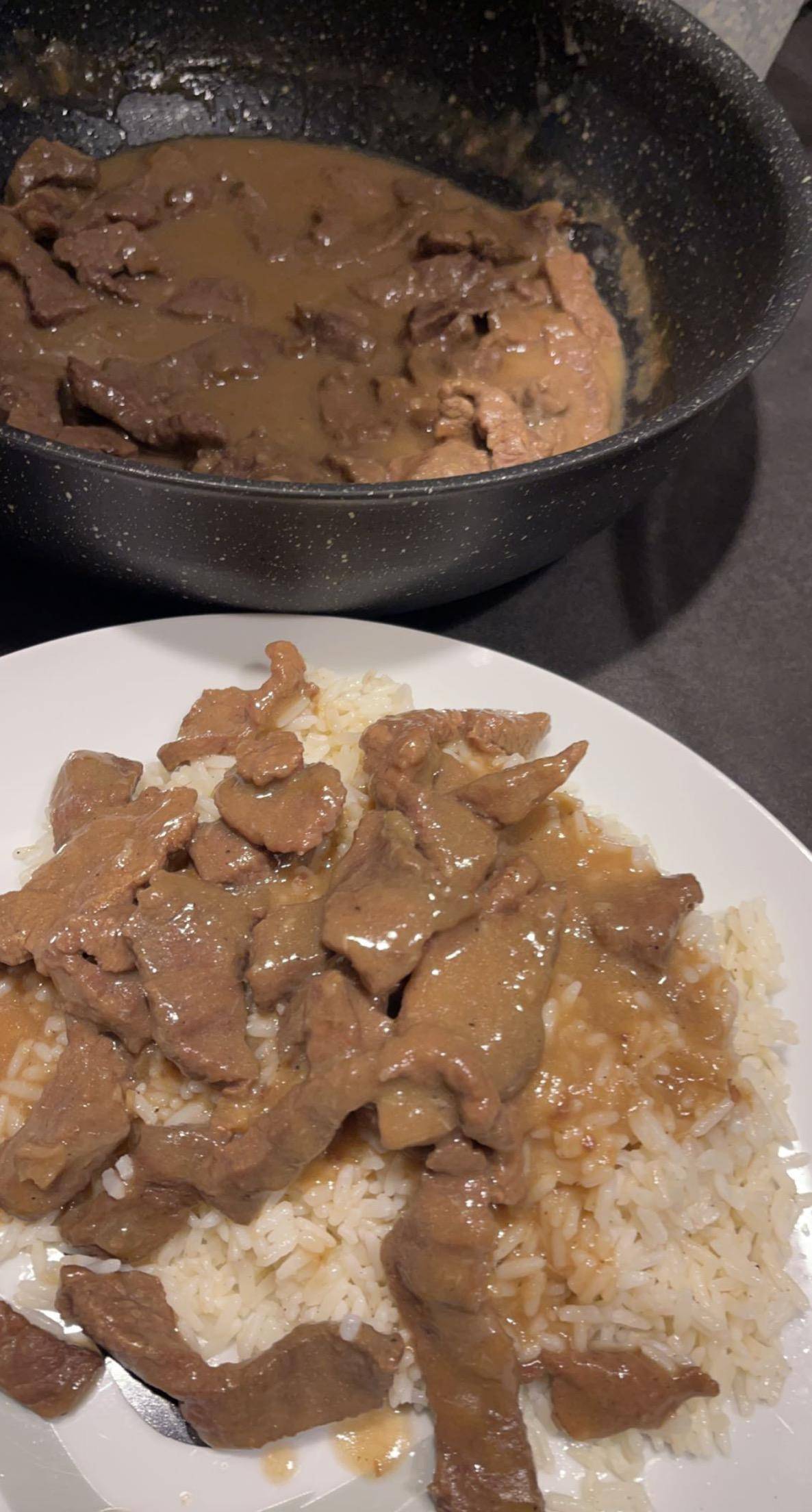 Lamelles de bœuf sauce soja sucré - Recette Companion Connect XL | Moulinex