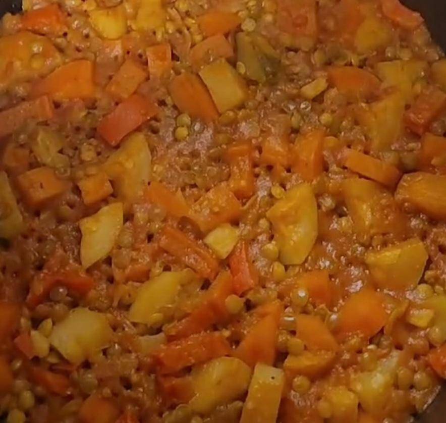 Lentilles aux légumes - Recepten Cookeo | Moulinex