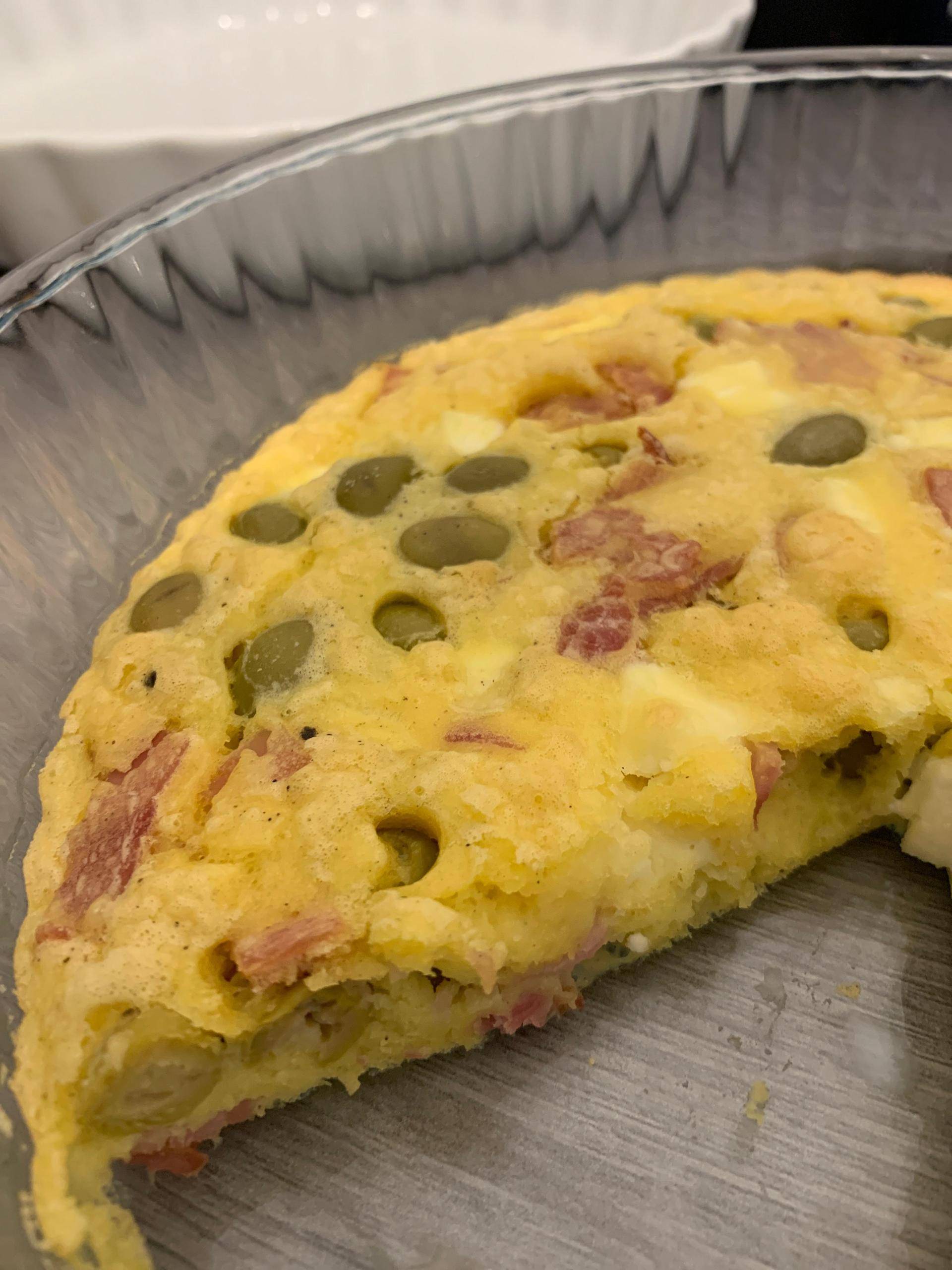 Clafoutis au jambon olives et fêta - Recepten Cookeo | Moulinex
