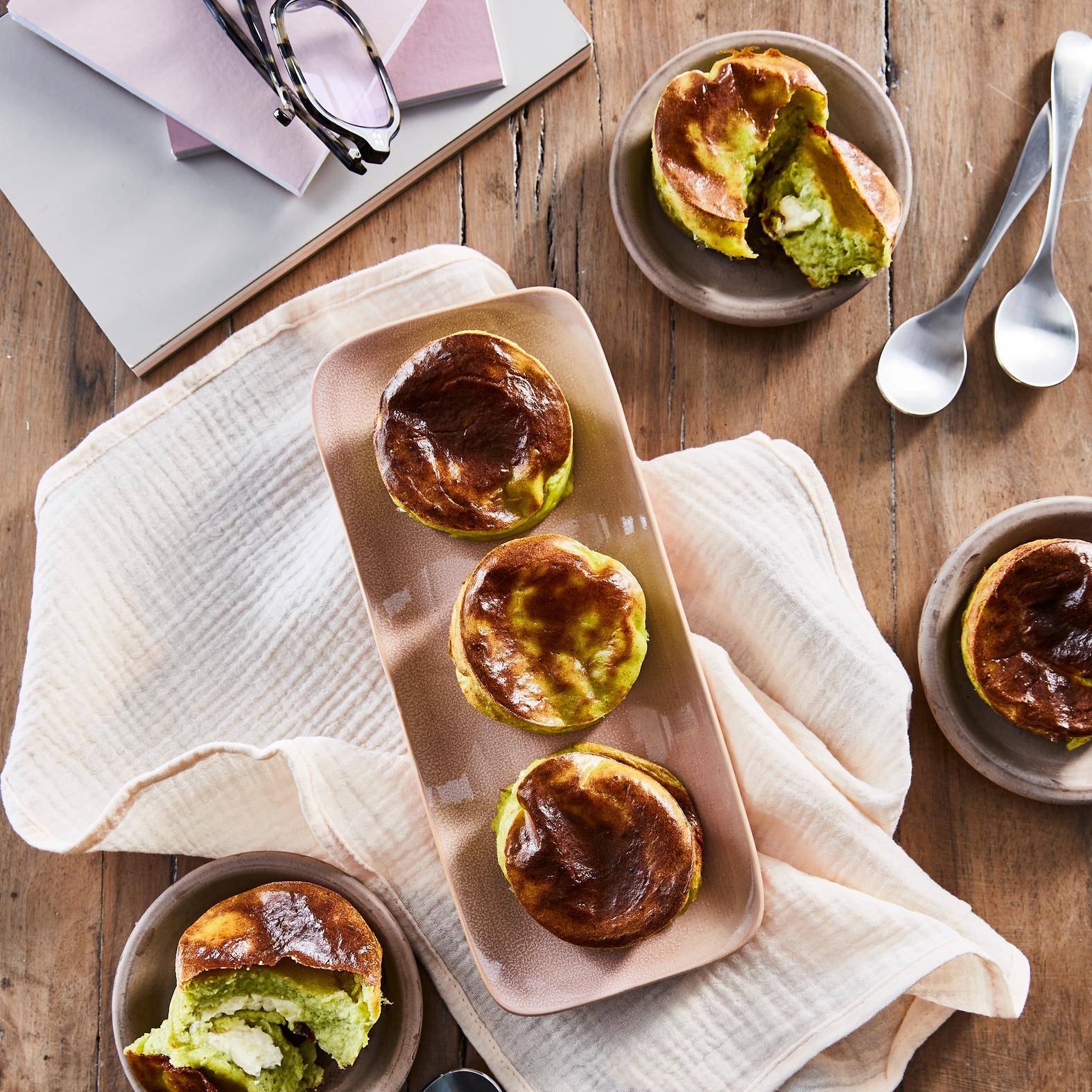 Moelleux aux courgettes et cœur de fromage frais - Recette Perfectmix + | Moulinex