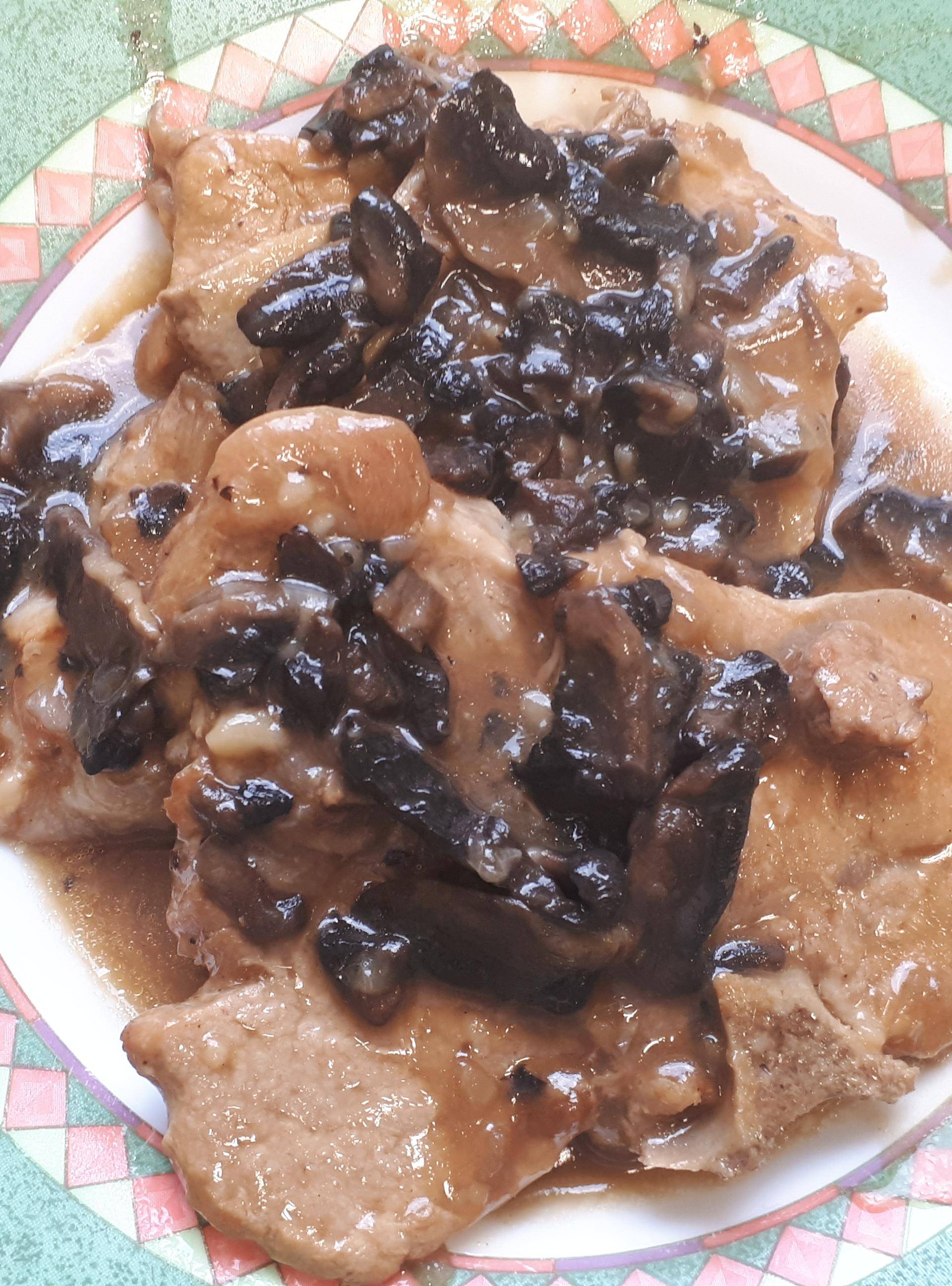 Côte de veau sauce forestière - Recette Cookeo | Moulinex
