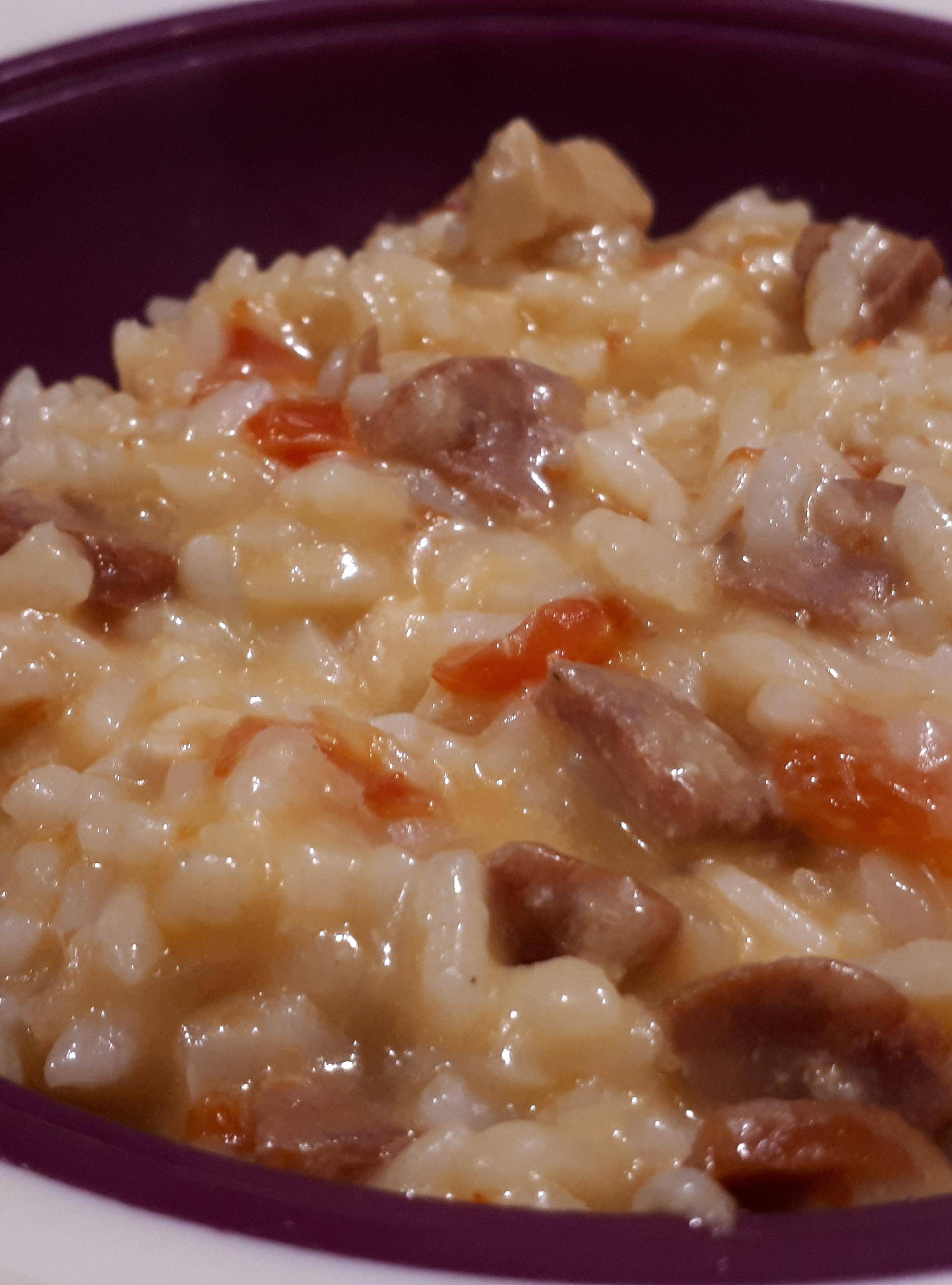 Risotto poulet chorizo - Recette Cookeo | Moulinex