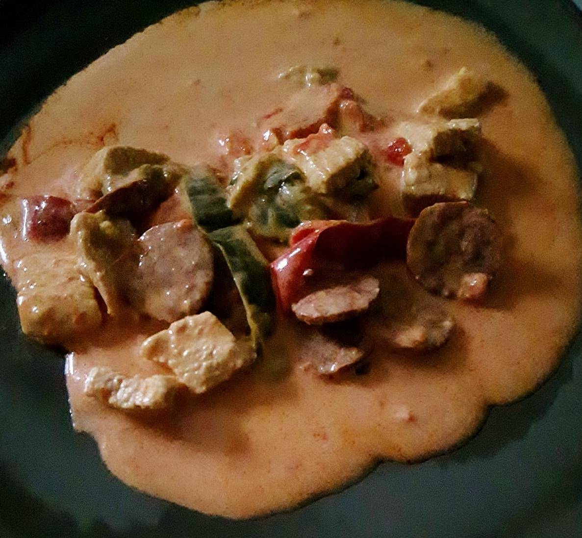 Poulet aux poivrons et chorizo - Recepten Cookeo | Moulinex