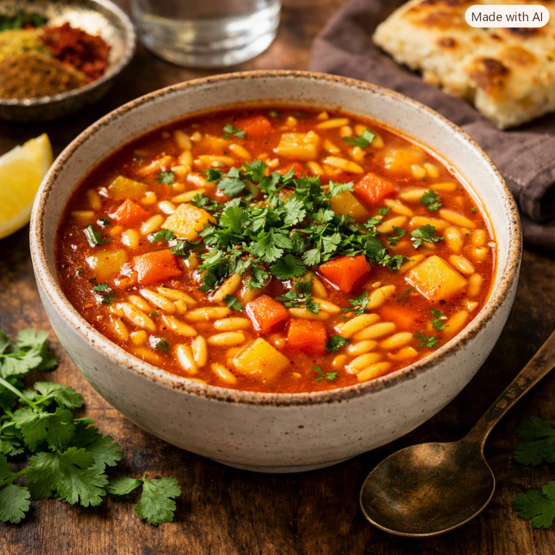 Chorba langues d’oiseau (sans viande) - Recette Cookeo 9in1 | Moulinex