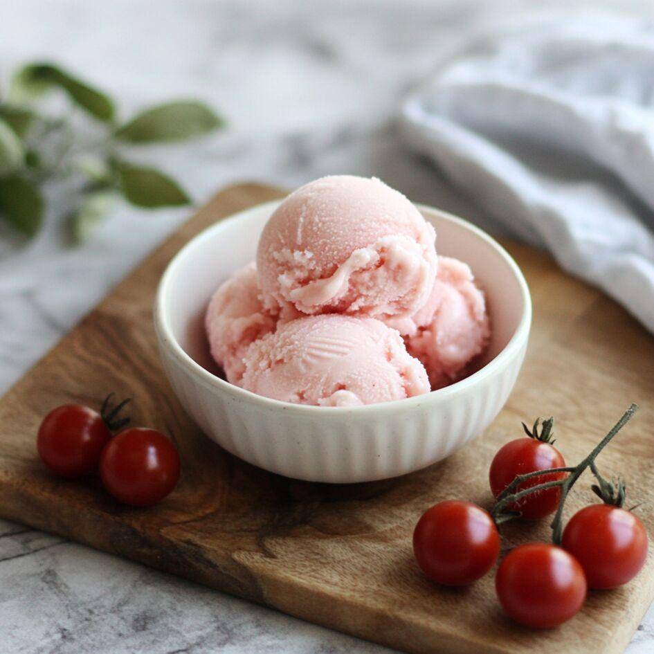 Sorbet aux tomates cerises - Recepten Companion Connect XL | Moulinex