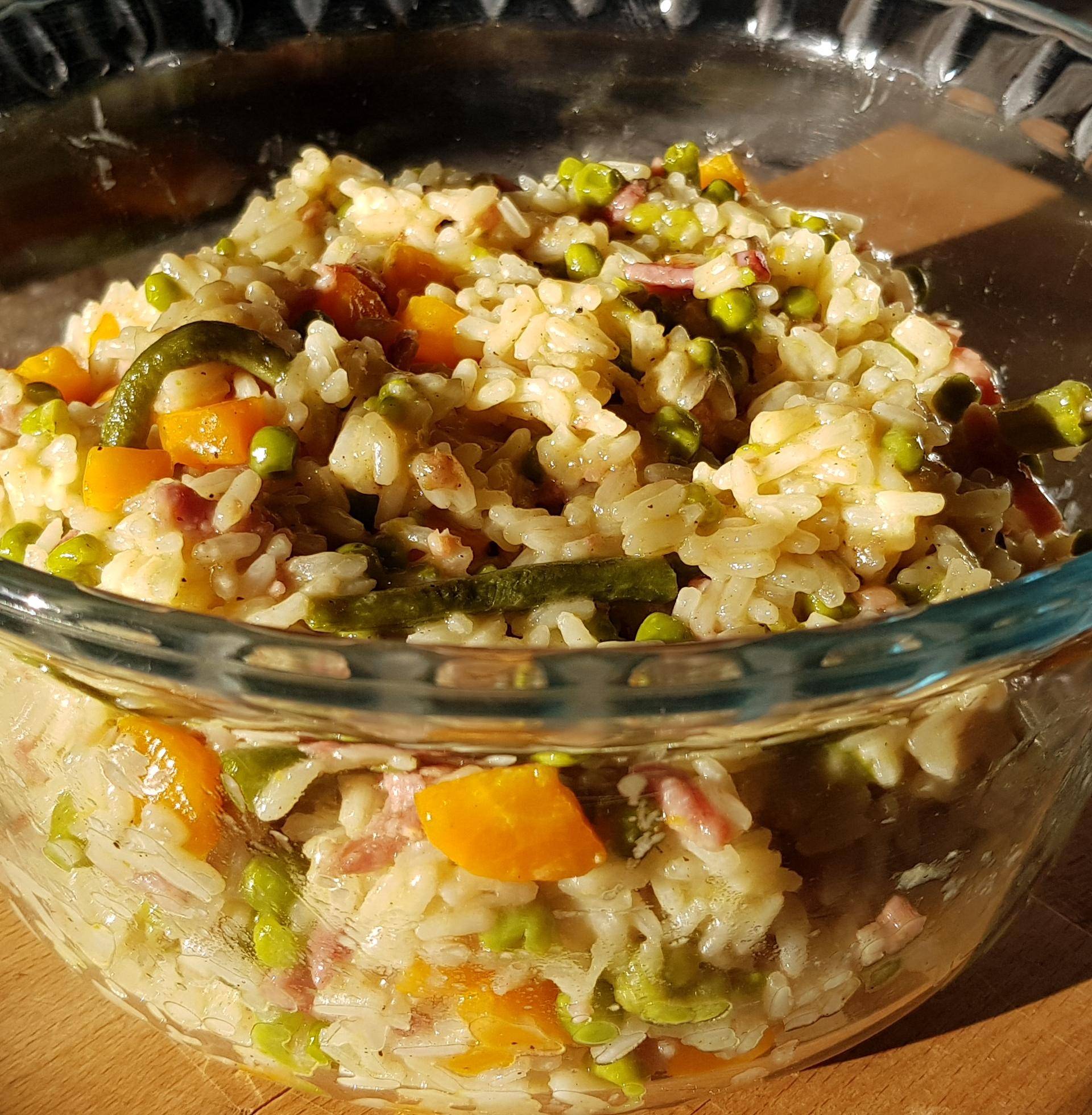Poêlé de riz et ses légumes frais - Recette Companion XL | Moulinex