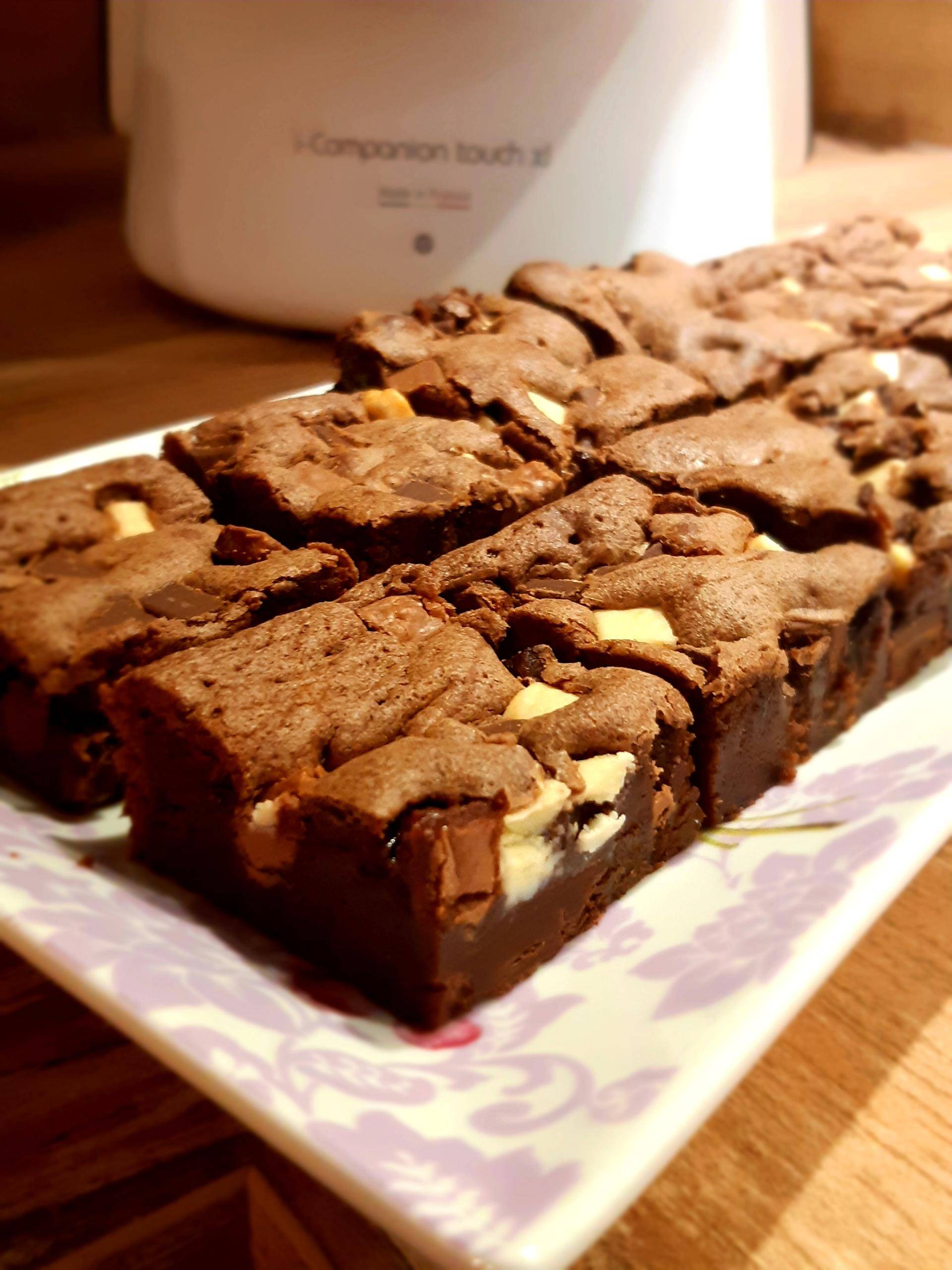 Brownie aux pépites de chocolat - Recette Companion Connect XL | Moulinex