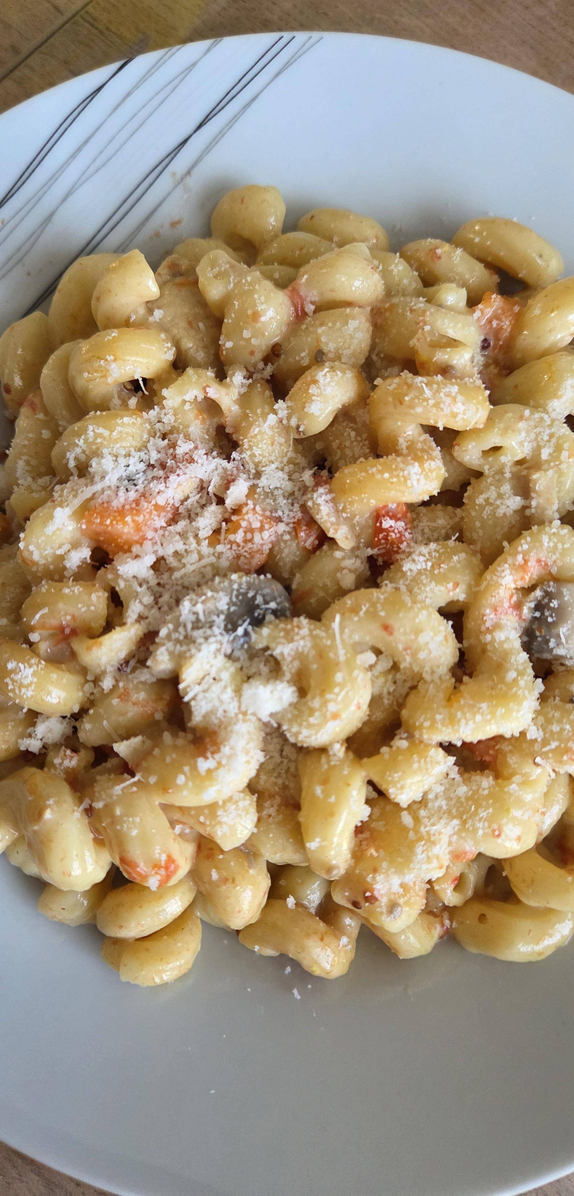 Pâtes crémeuse au poulet et Moutarde - Recette Cookeo | Moulinex