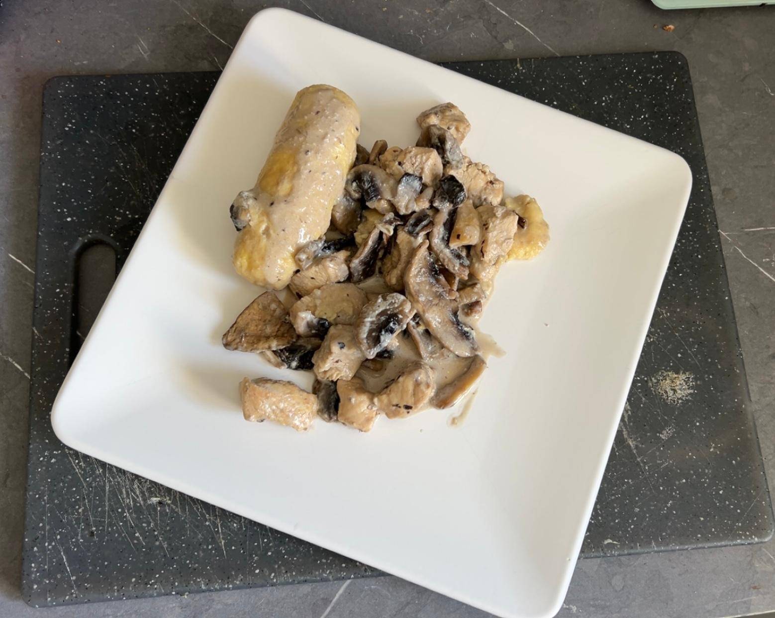 Quenelles champignons poulet - Recepten Cookeo V3 | Moulinex