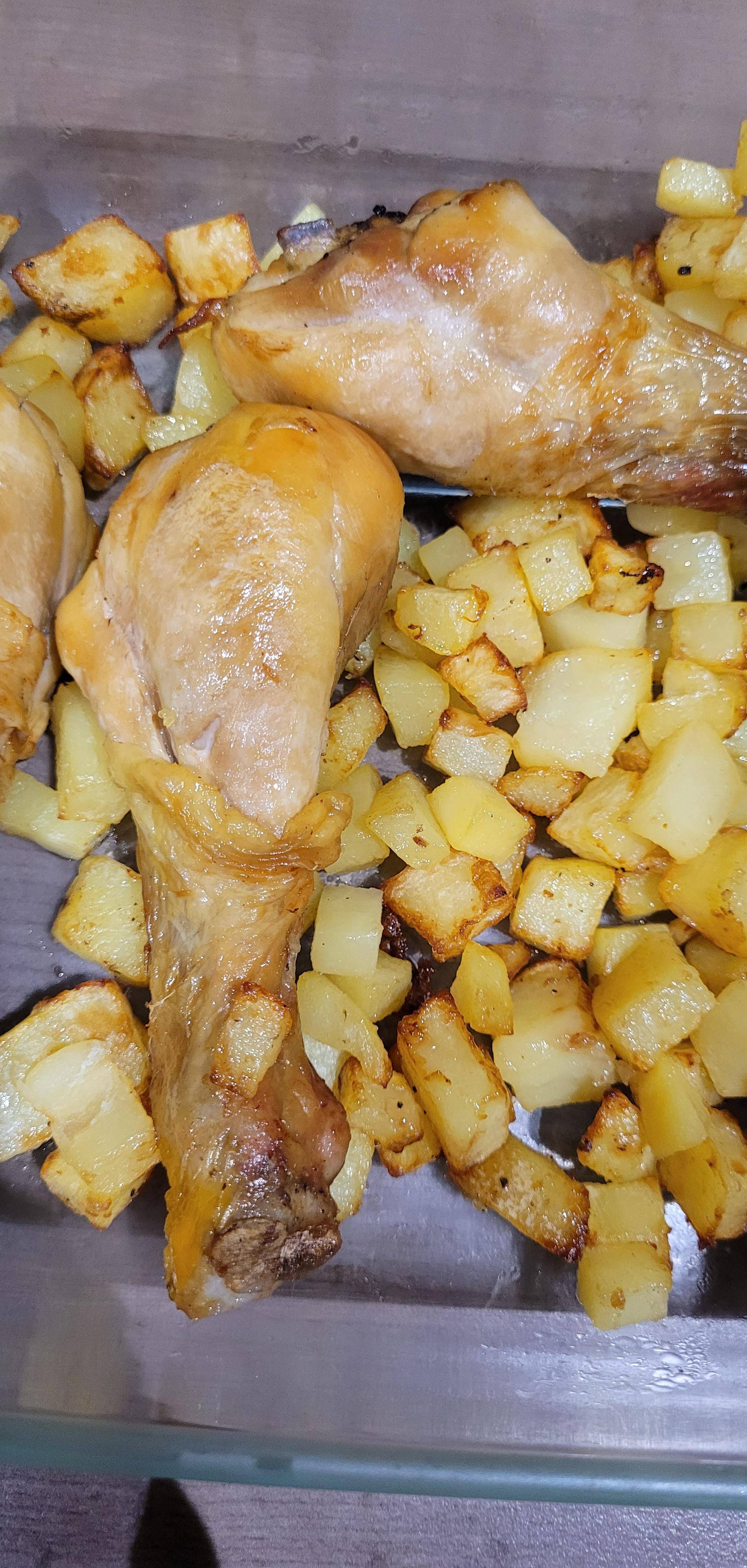 Pilons de poulet et pommes de terre de Cindy - Recette Cookeo Infinity Autostir | Moulinex