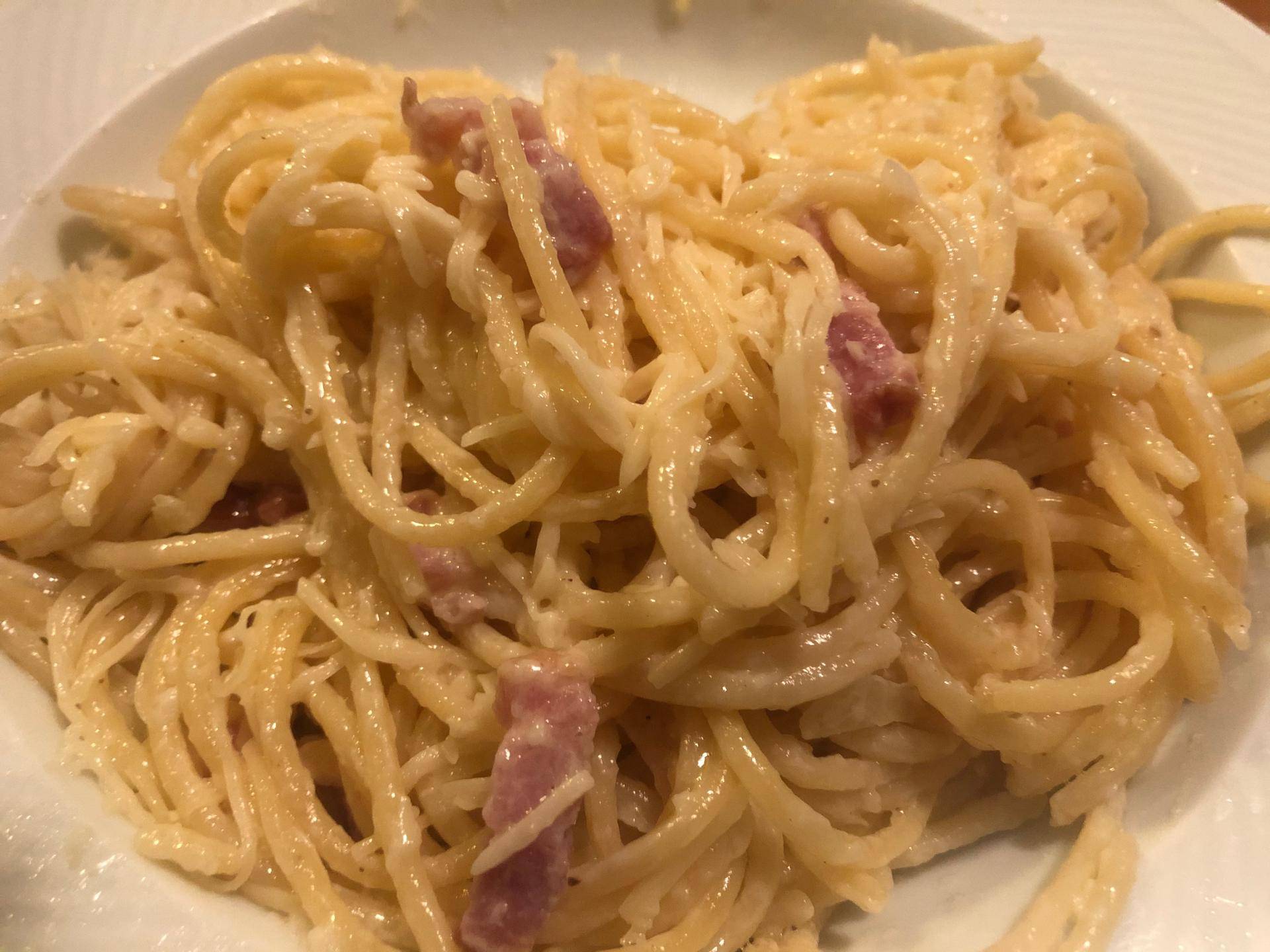 Spaghetti Carbonara - Recette Companion Connect XL | Moulinex