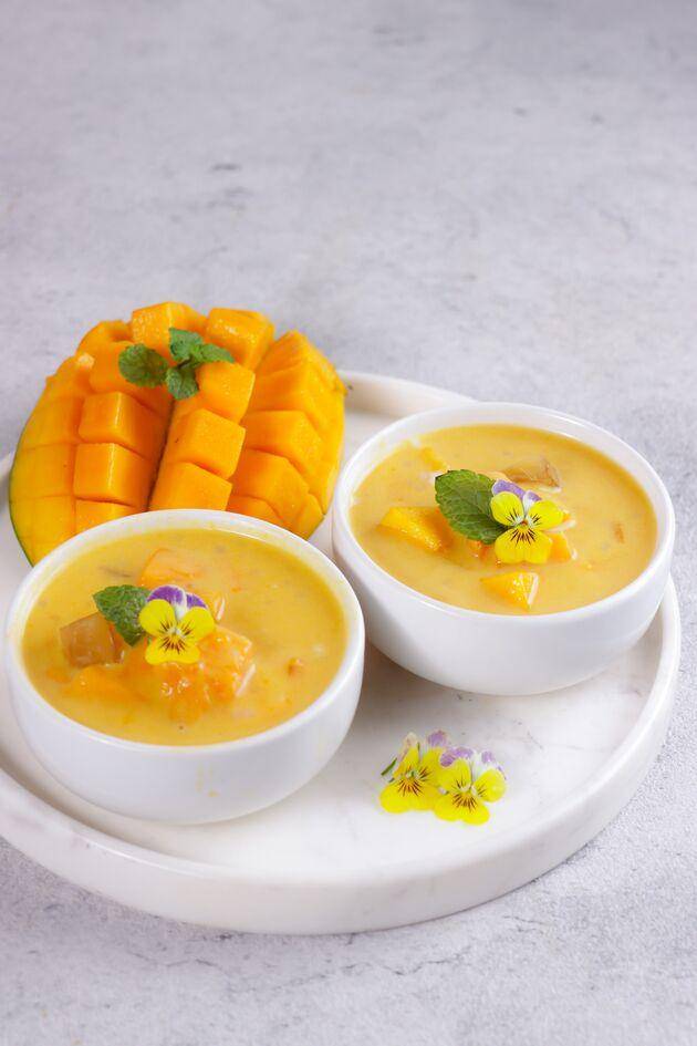 Soupe de mangue à l'orange - Recepten Perfectmix + | Moulinex