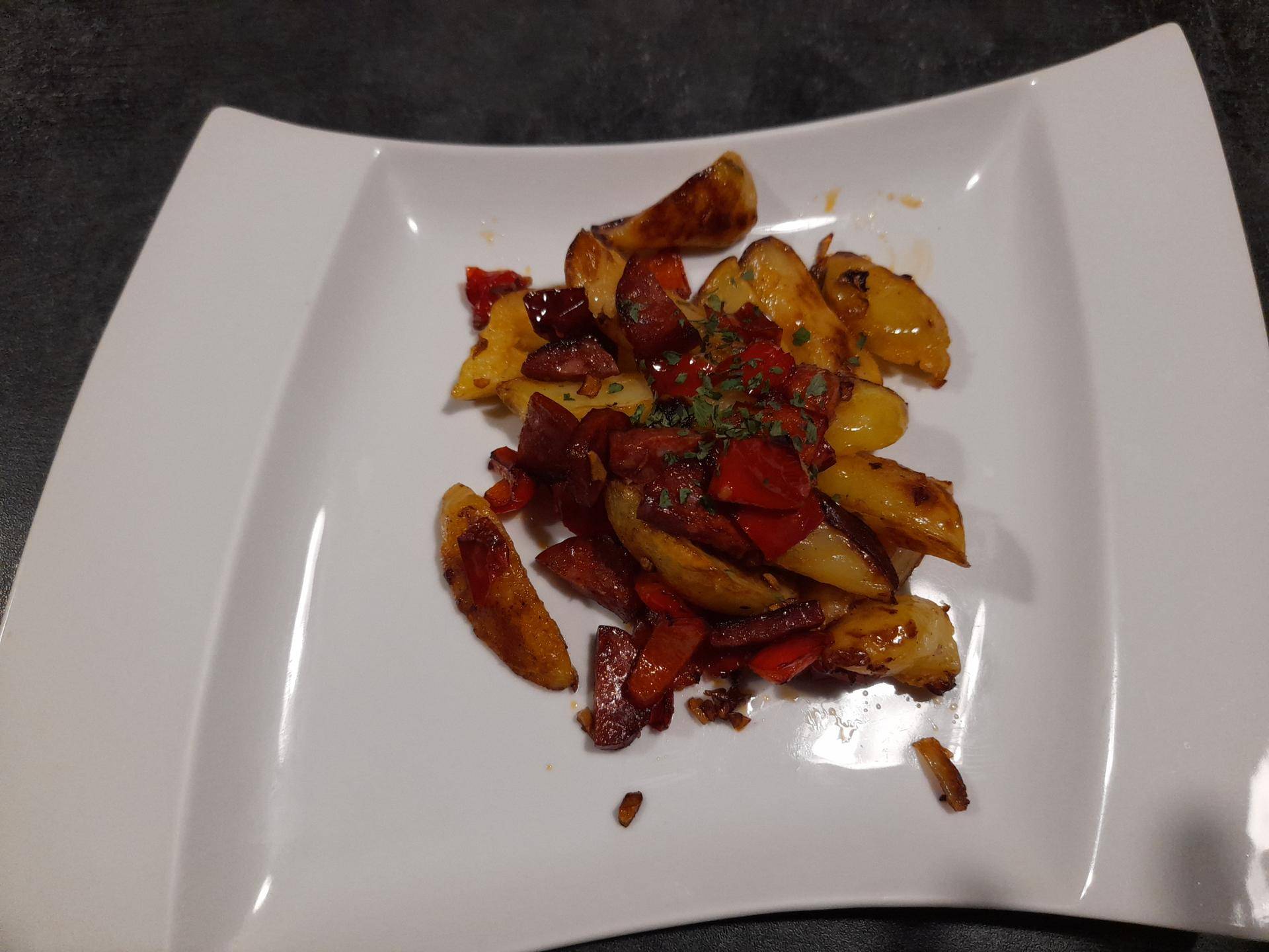 POTATOES AUX POIVRONS - Recepten Cookeo V3 | Moulinex