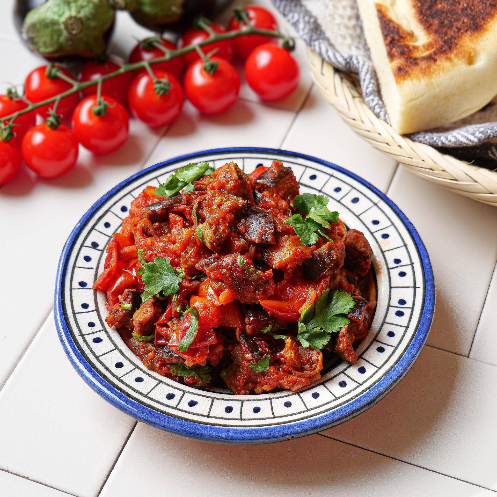 Aubergines frites à la tomate - Recette EASY FRY & GRILL 2 in 1 DIGITAL | Moulinex