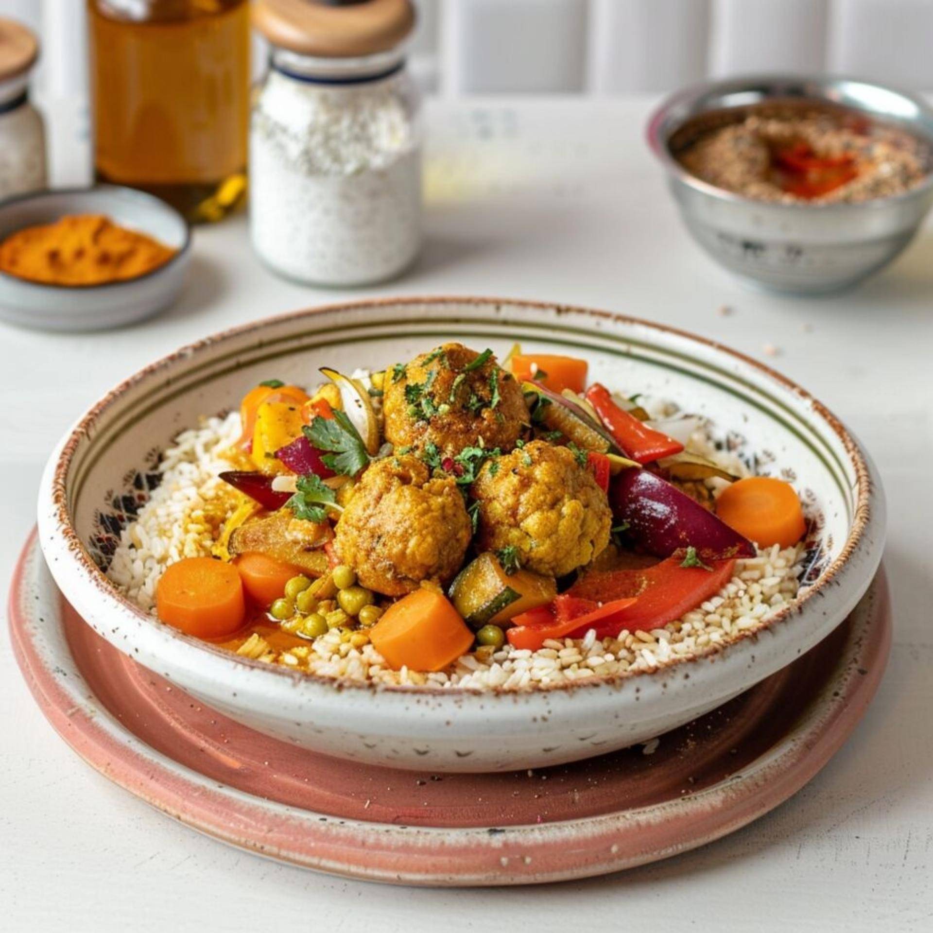 Tajine de légumes à l'orientale - Recette Companion | Moulinex