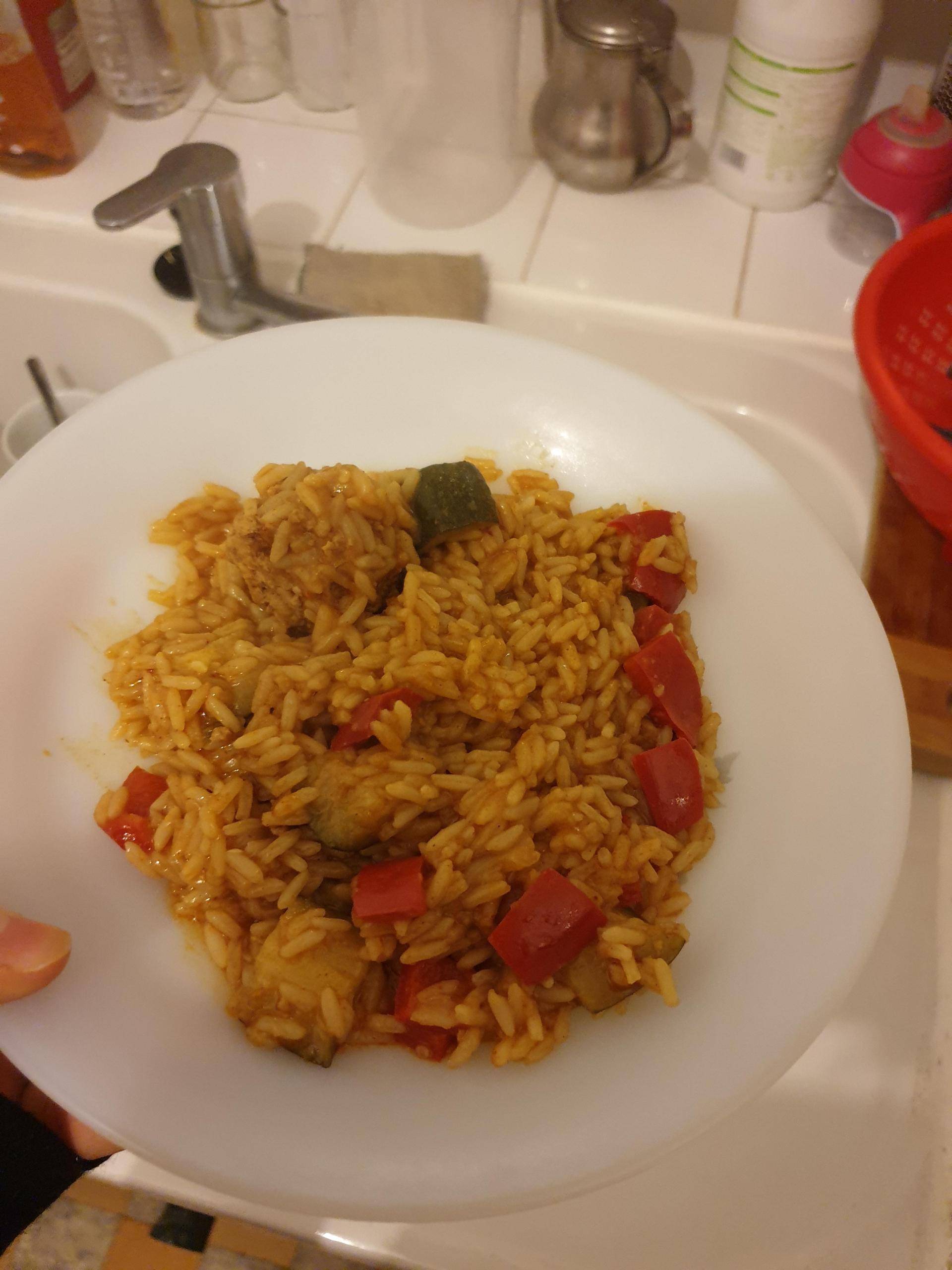 Boulettes de boeuf et riz a la mexicaine - Recepten Cookeo | Moulinex