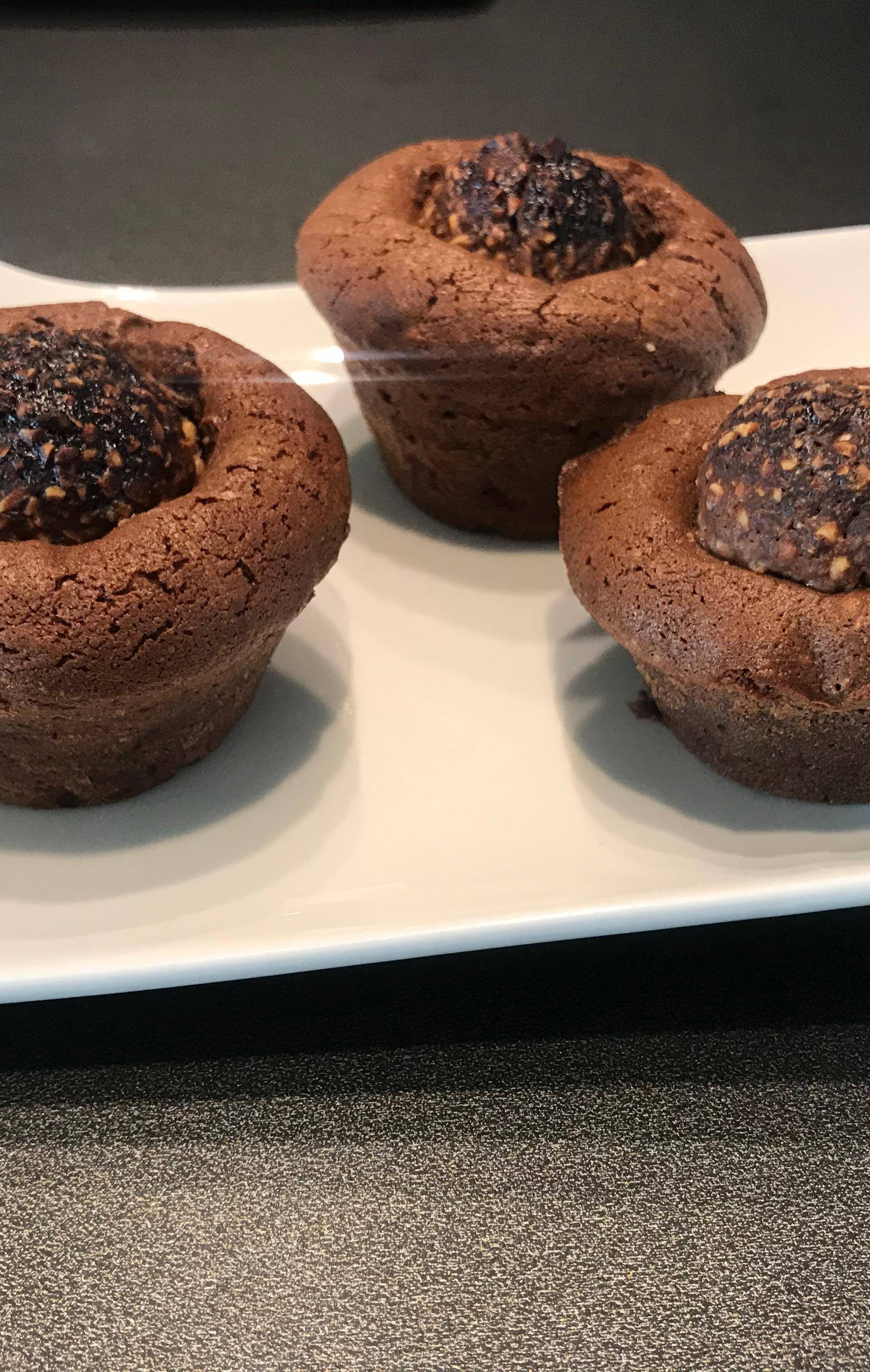 Fondant au rocher Ferrero - Recette Companion Connect XL | Moulinex