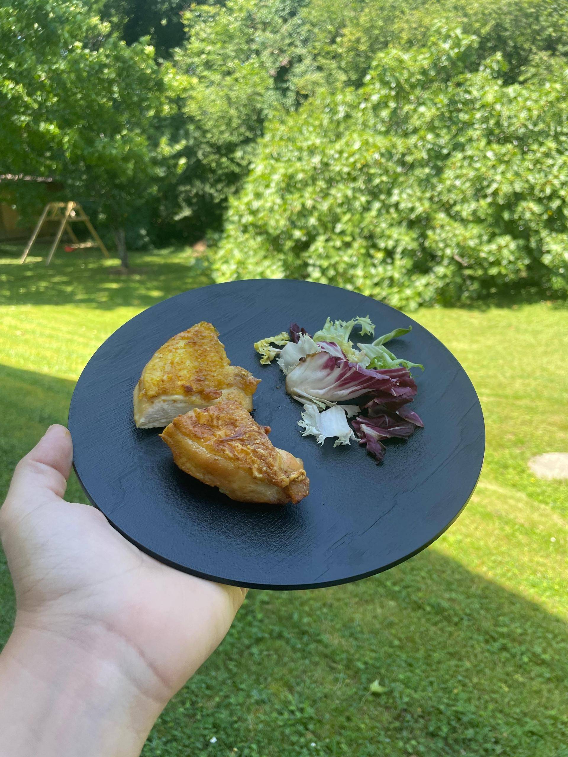 Suprême de volaille grillé au curry - Recette Dual EasyFry&Grill | Moulinex