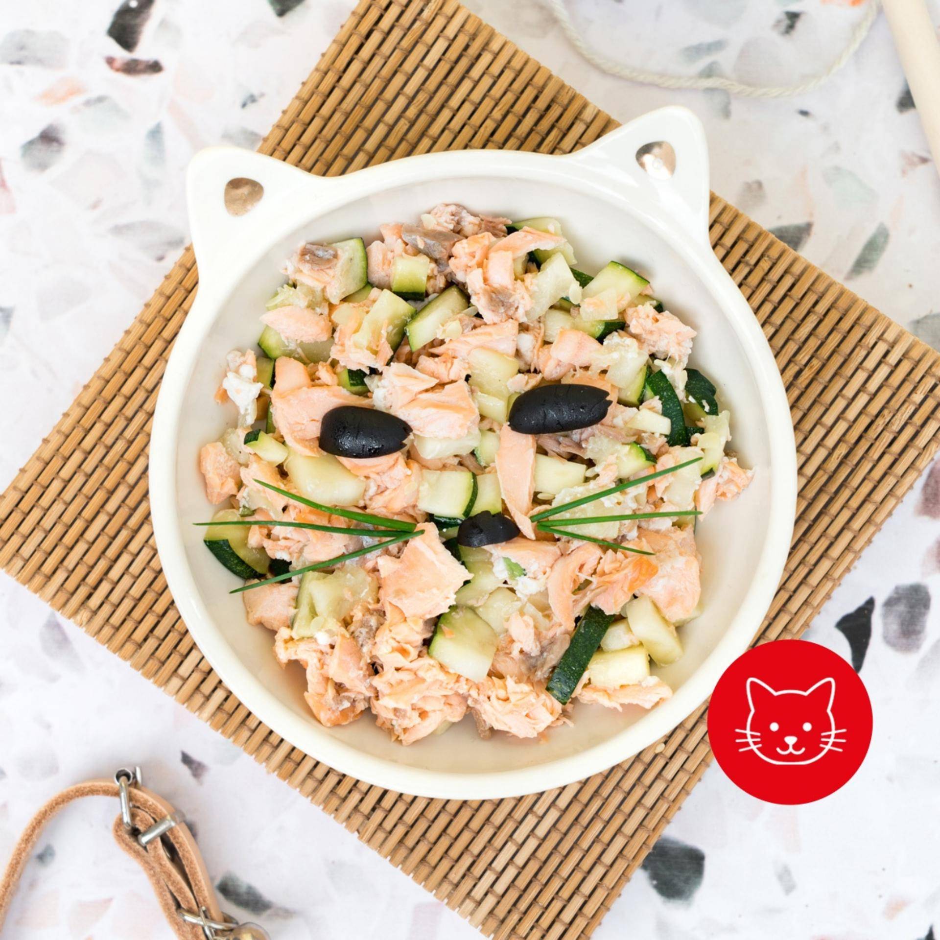Effiloché saumon & courgette pour Chat 🐾 - Recette Cookeo V3 | Moulinex