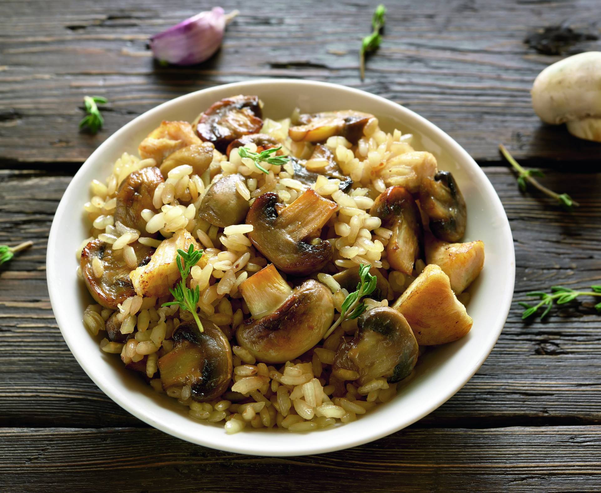 Risotto poulet et champignons - Recette Companion XL | Moulinex
