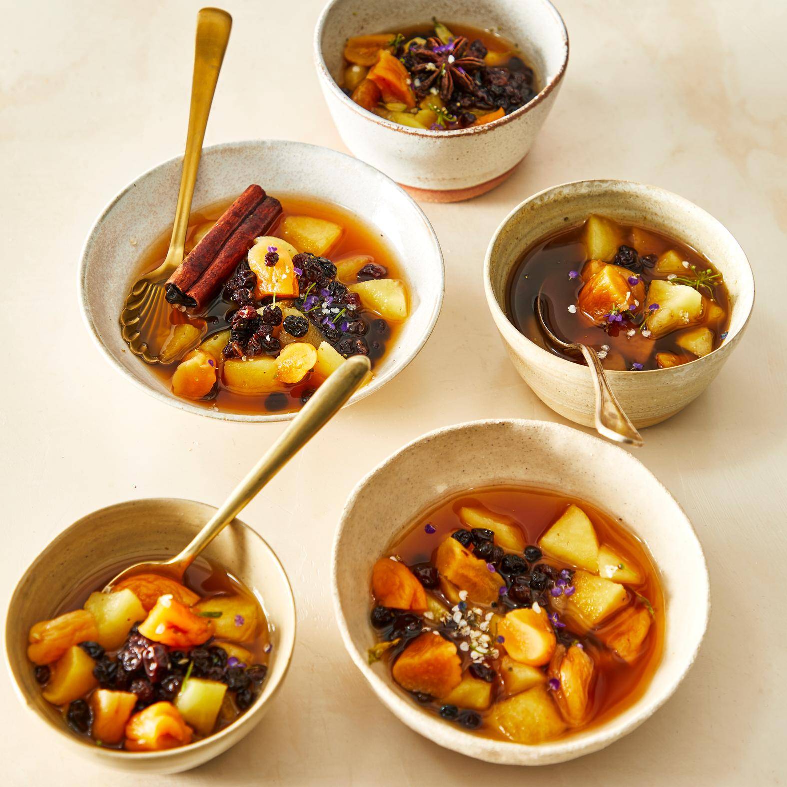 Soupe de thé pommes et fruits secs - Recepten Cookeo | Moulinex