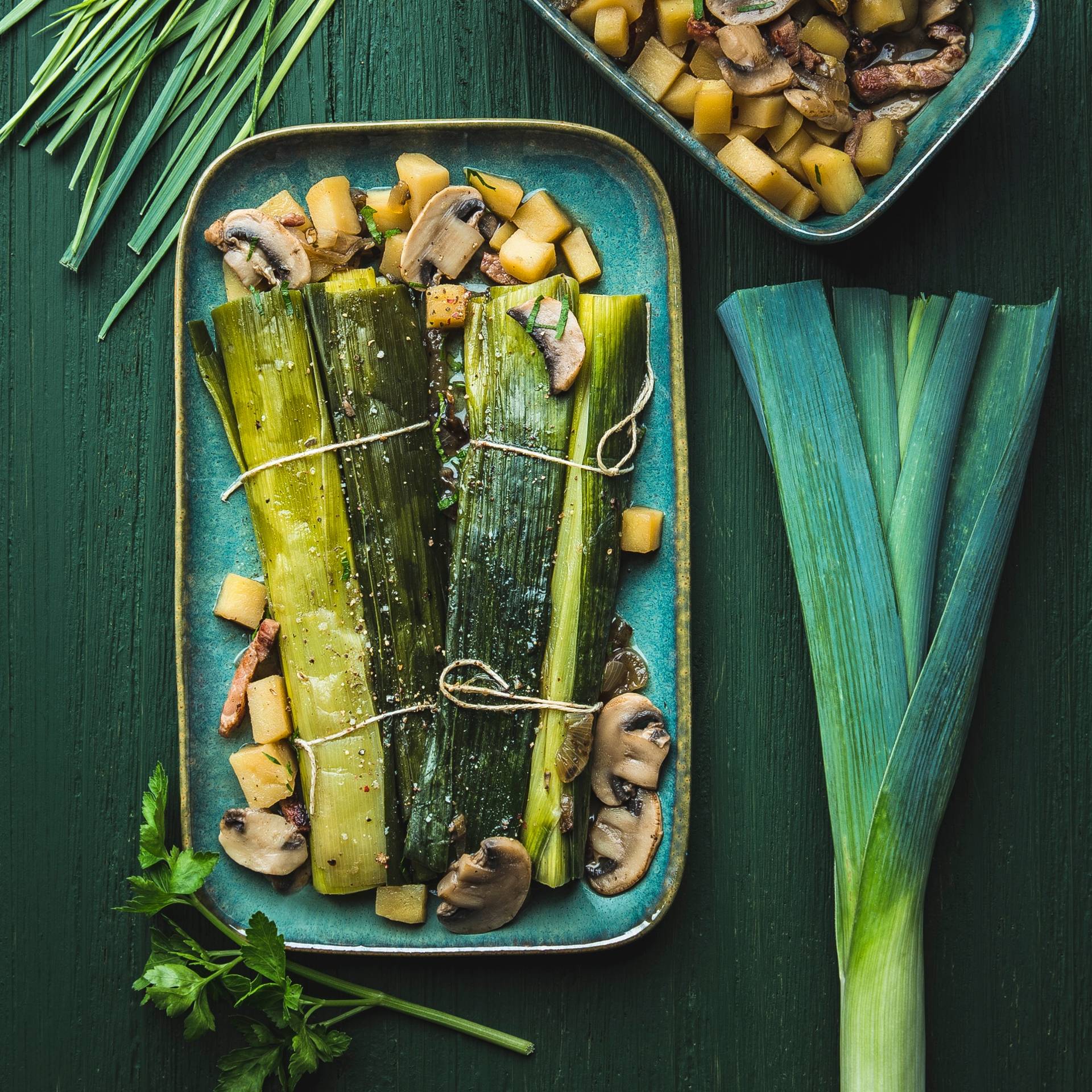 Rôtis de poireau paysans - Recepten Cookeo | Moulinex