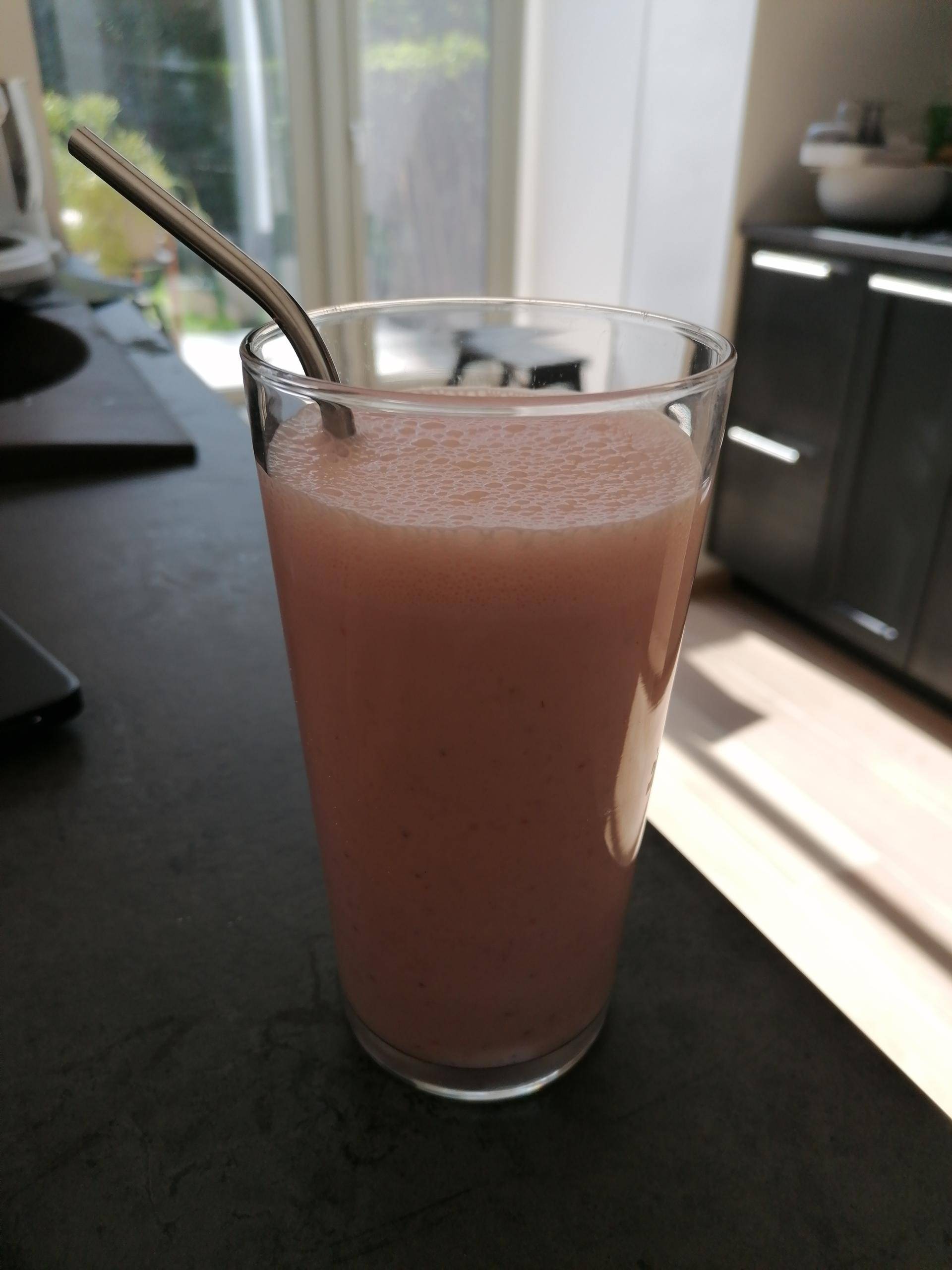 Yaourt aux fraises à boire - Recette Companion Connect | Moulinex