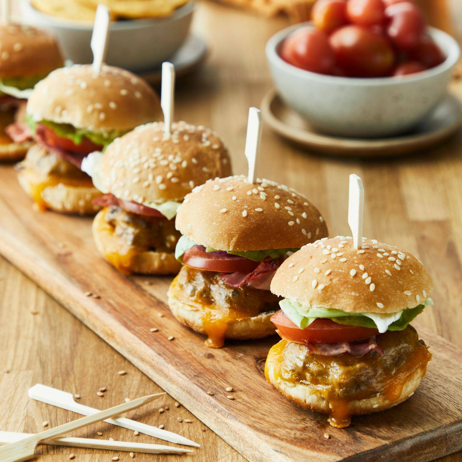 Mini-burger party - Recepten Cook'in One | Moulinex