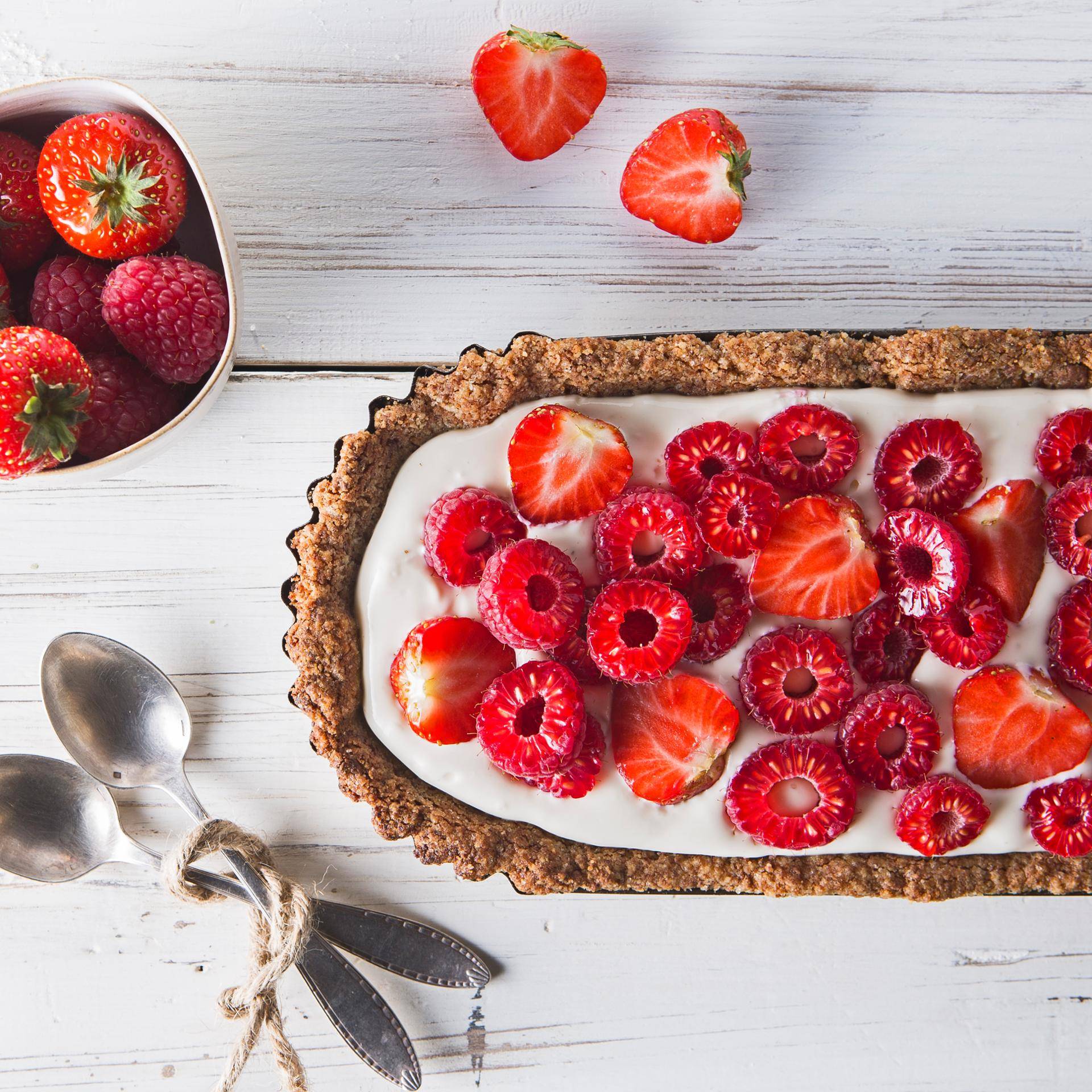 Tarte sablée aux pépites de chocolat speculoos fruits rouges - Recette Companion | Moulinex