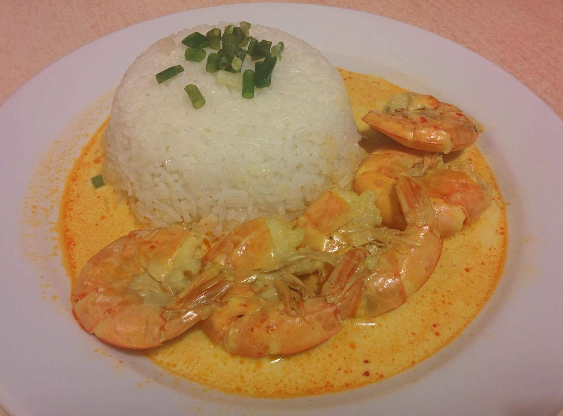 Crevettes curry et coco - Recepten Cookeo | Moulinex