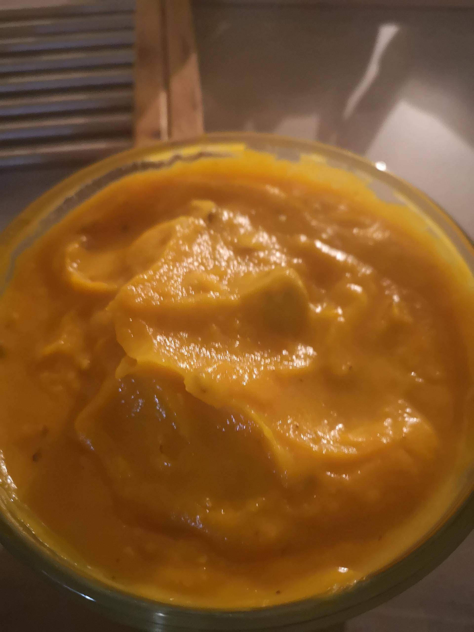 Potage sans lactose butternut potimarron noisette - Recette Cookeo | Moulinex