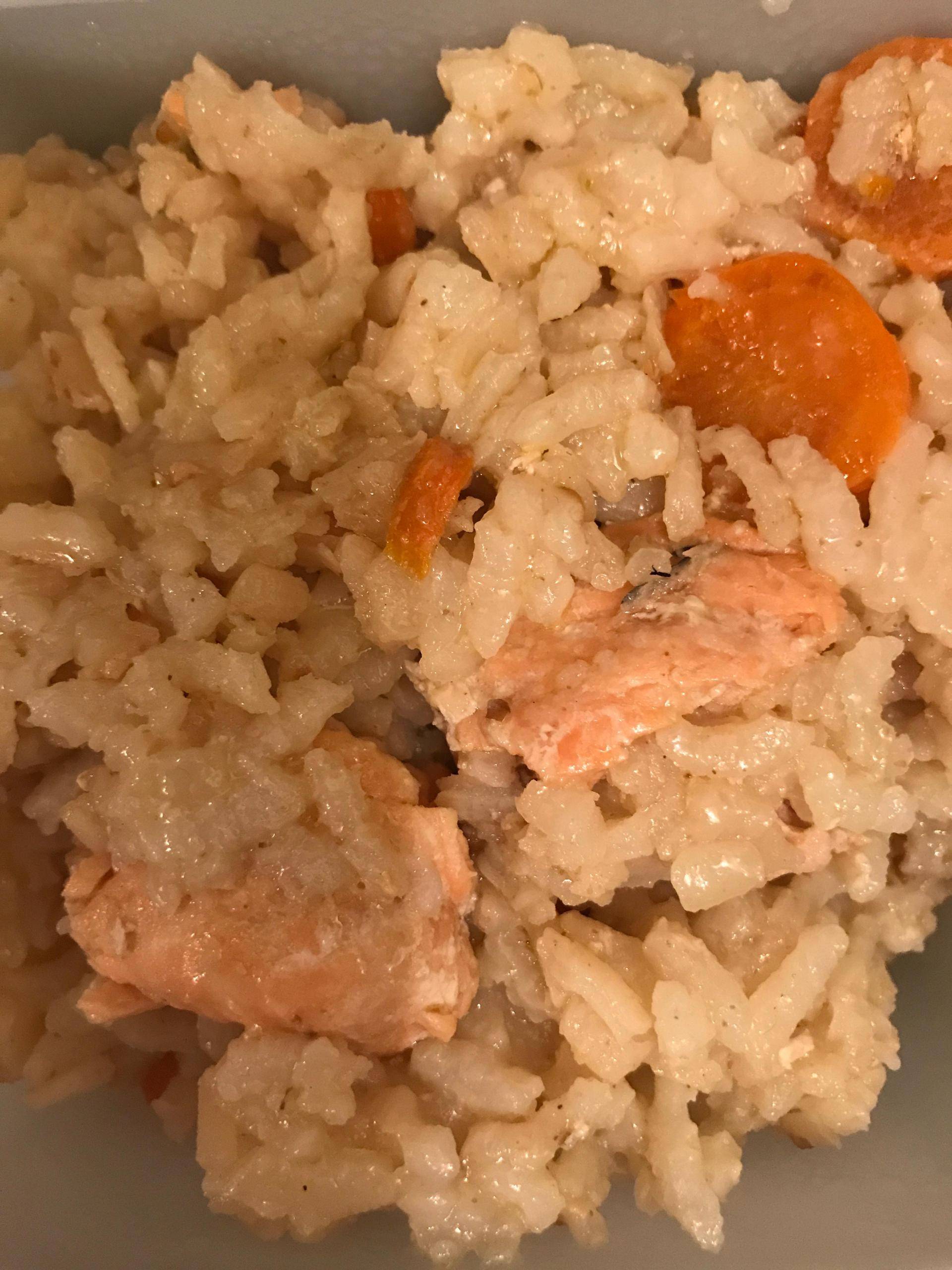 Risotto au saumon à la brez - Recette Cookeo | Moulinex