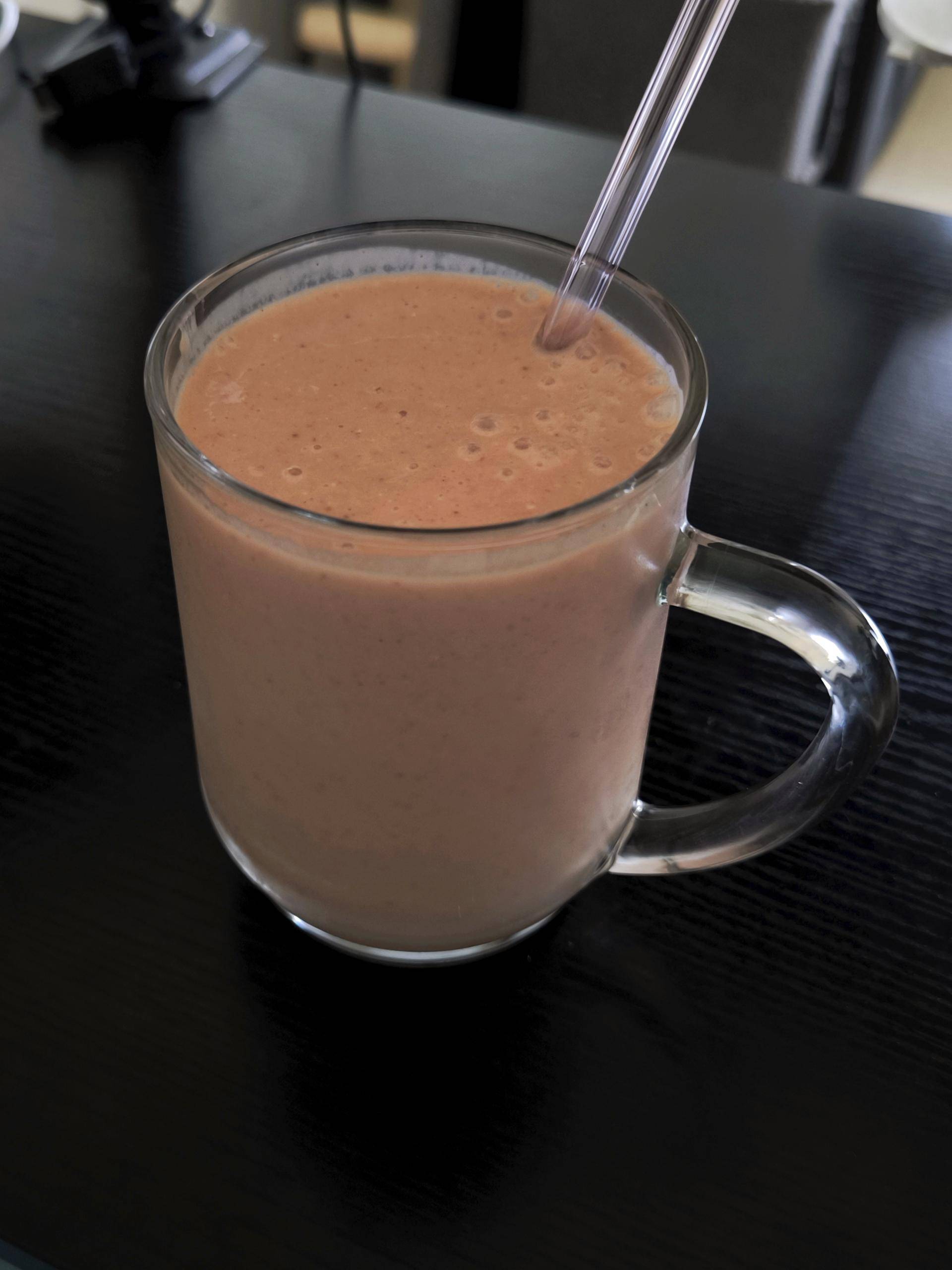 Smoothie rose frais et proteiné - Recette Blendforce, Mini Blender | Moulinex