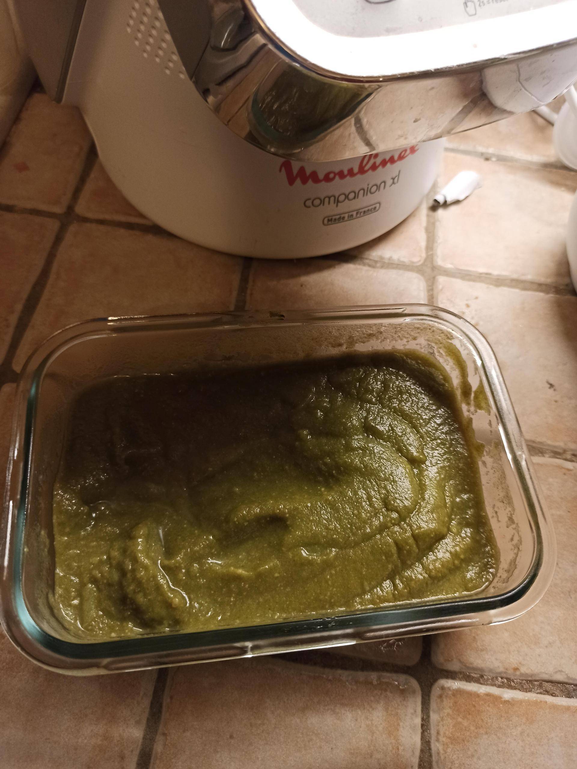 Soupe épinards brocolis lardons - Recepten Companion XL | Moulinex