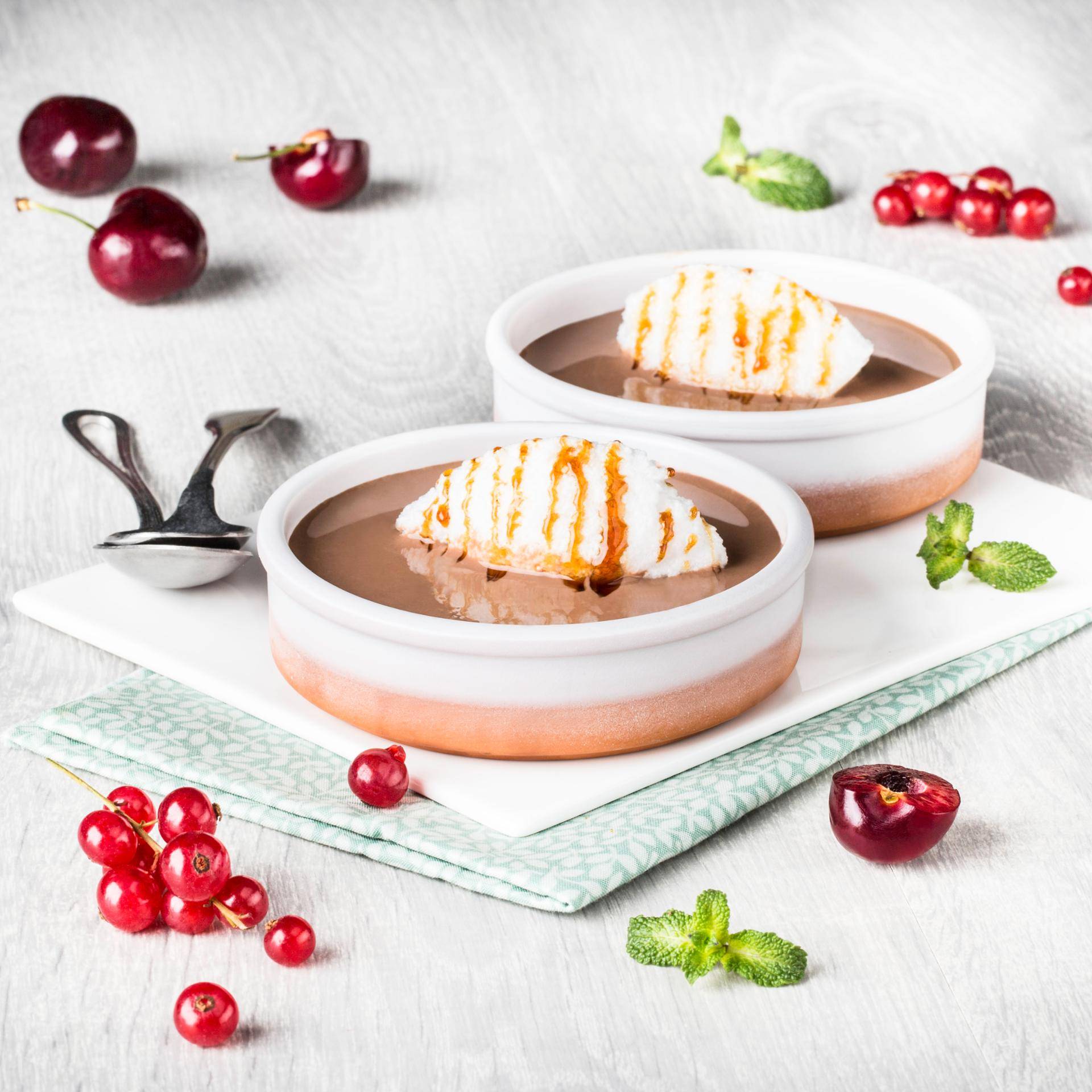 Île flottante au chocolat - Recepten Companion | Moulinex