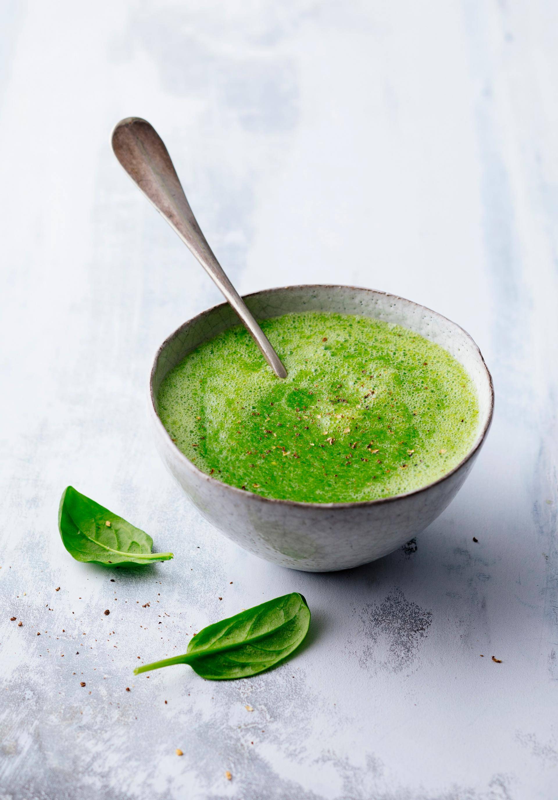 Gaspacho courgette & épinards - Recette Ultrablend Cook | Moulinex