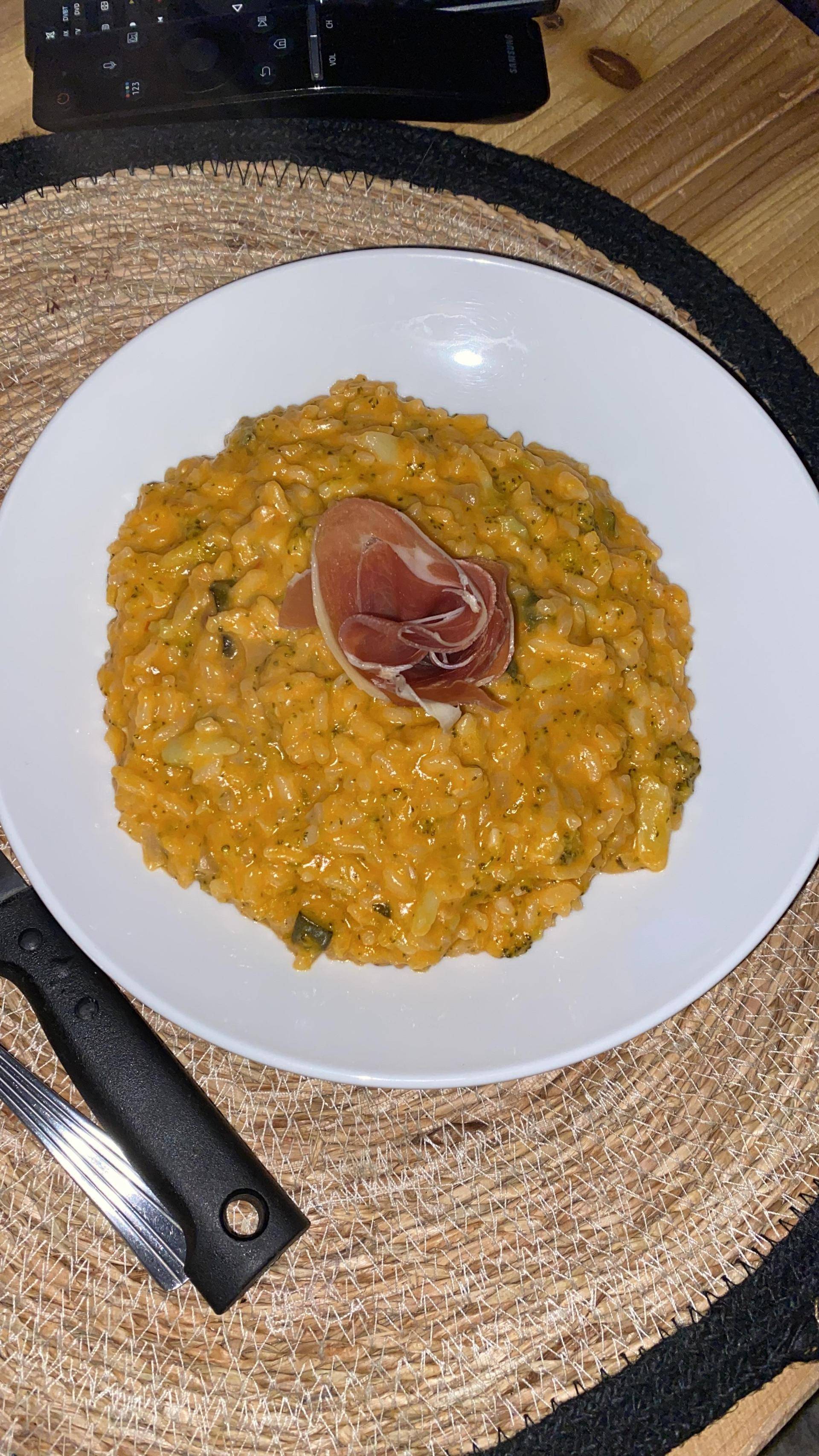 Risotto pesto rosso courgette brocolis - Recepten Cookeo | Moulinex