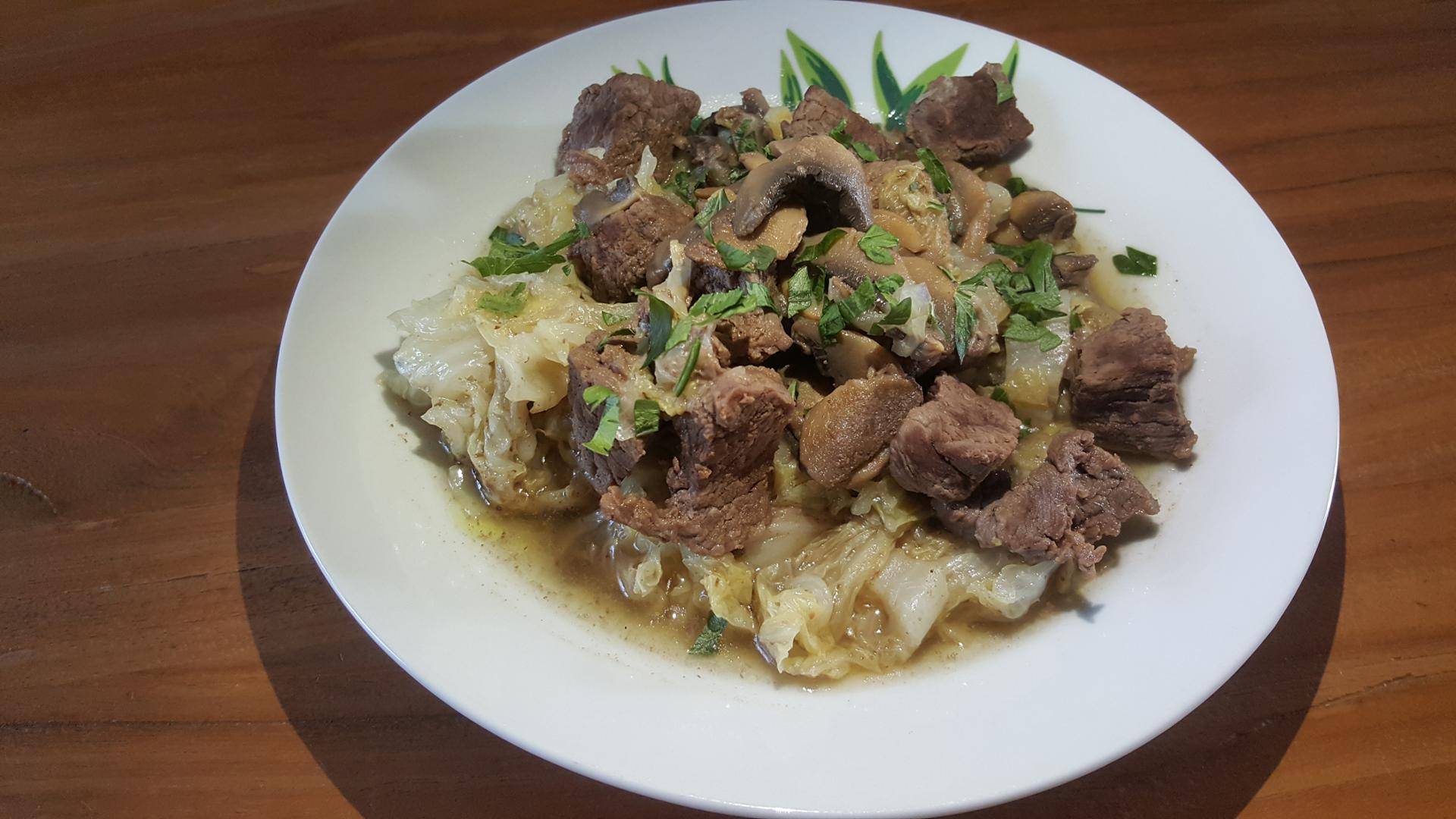 Sauté de boeuf au chou chinois - Recepten Cookeo | Moulinex