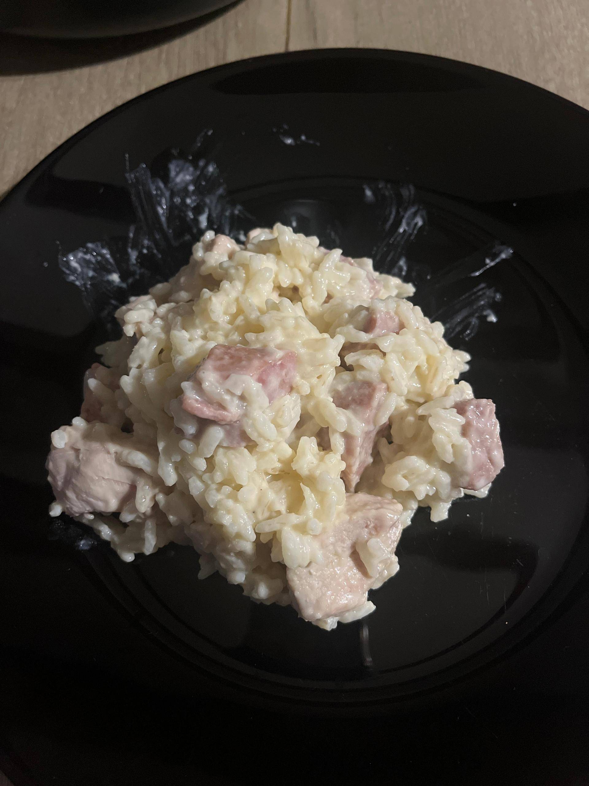 Riz saucisson à l ail blanc de poulet - Recepten Cookeo V3 | Moulinex
