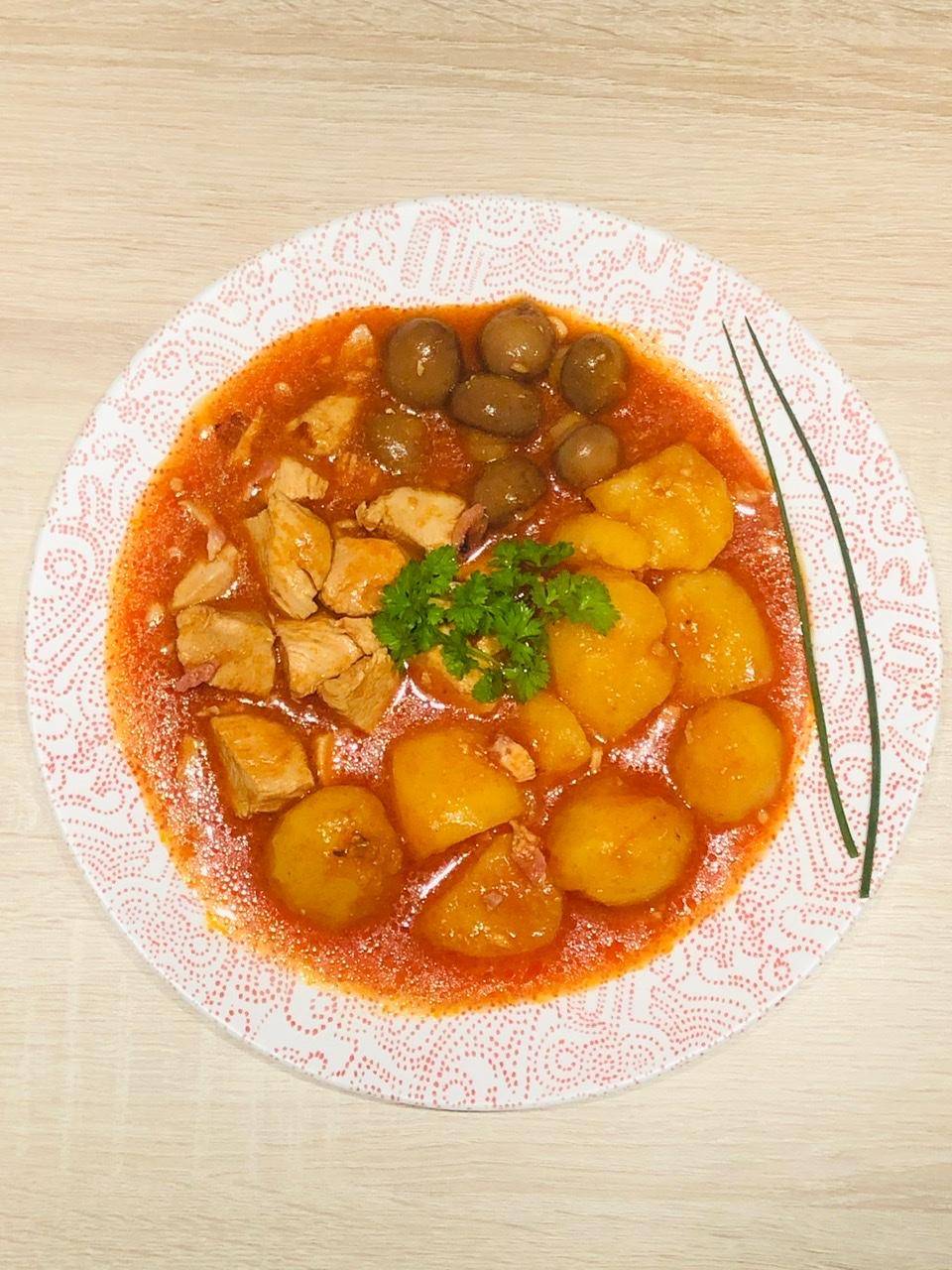 Émincé de poulet au pommes de terre - Recepten Cookeo V3 | Moulinex