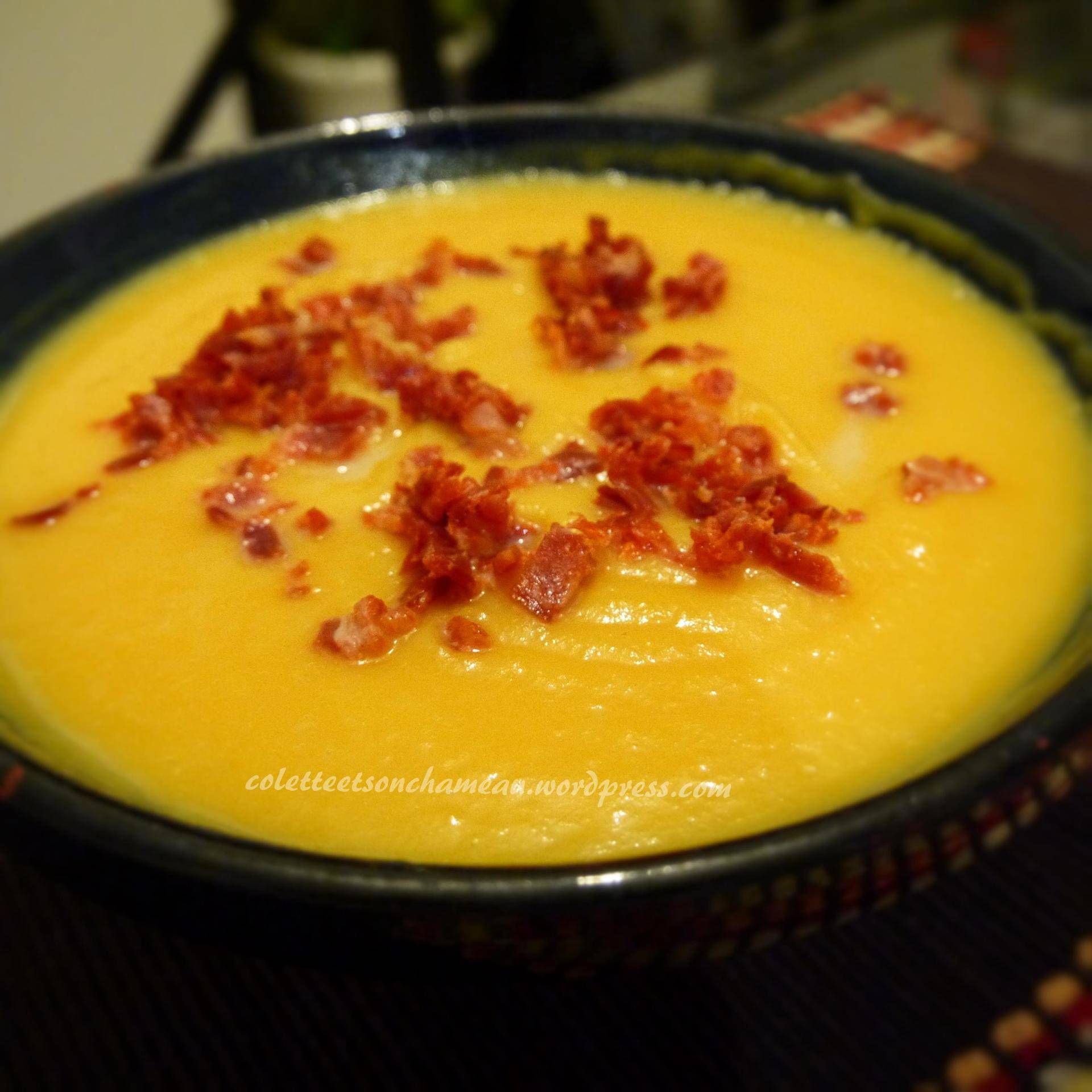 Velouté butternut chorizo - Recepten Cookeo | Moulinex