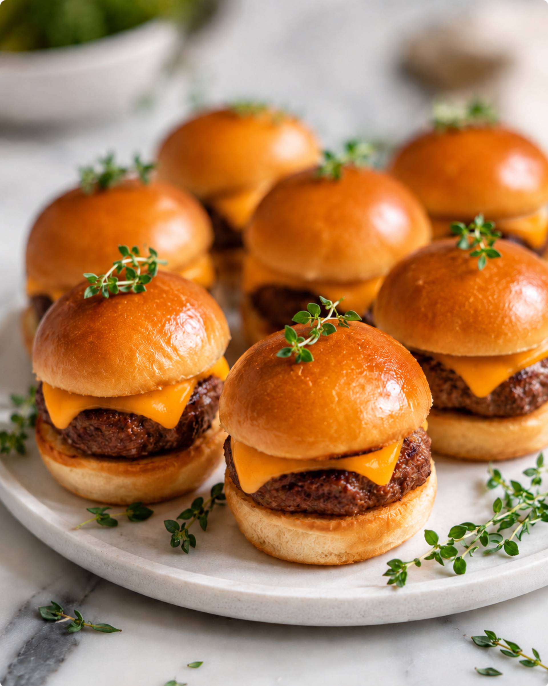 Mini-burgers - Recette Crisp&Go 3P | Moulinex