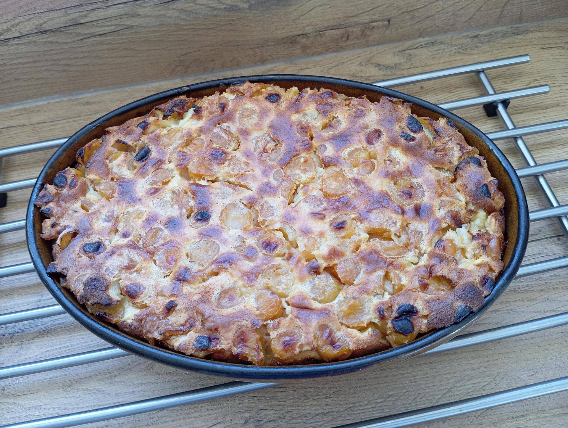 Clafoutis aux cerises congelées - Recette Companion Connect | Moulinex
