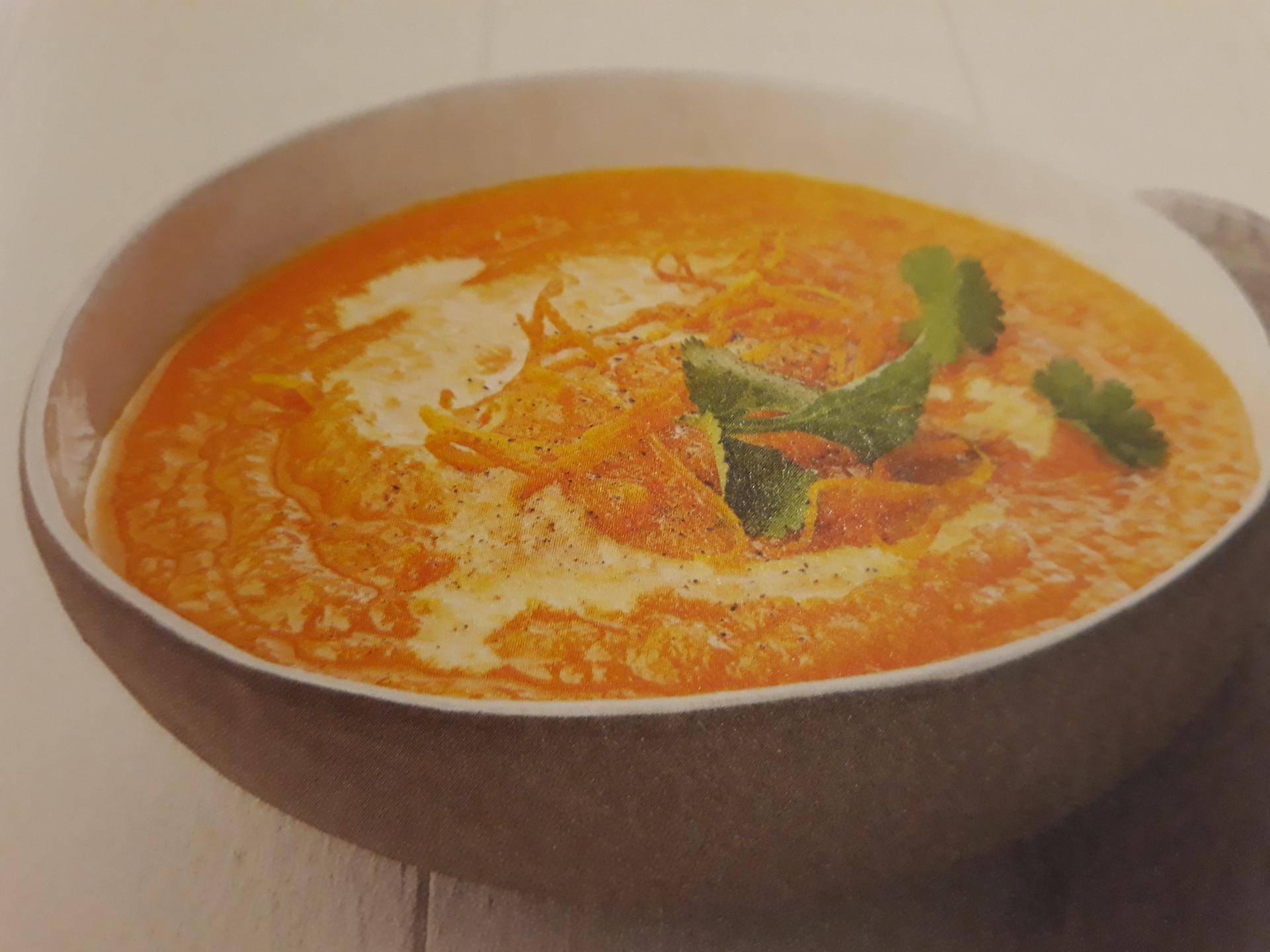 Soupe de carottes à l'orange - Recepten Cookeo | Moulinex
