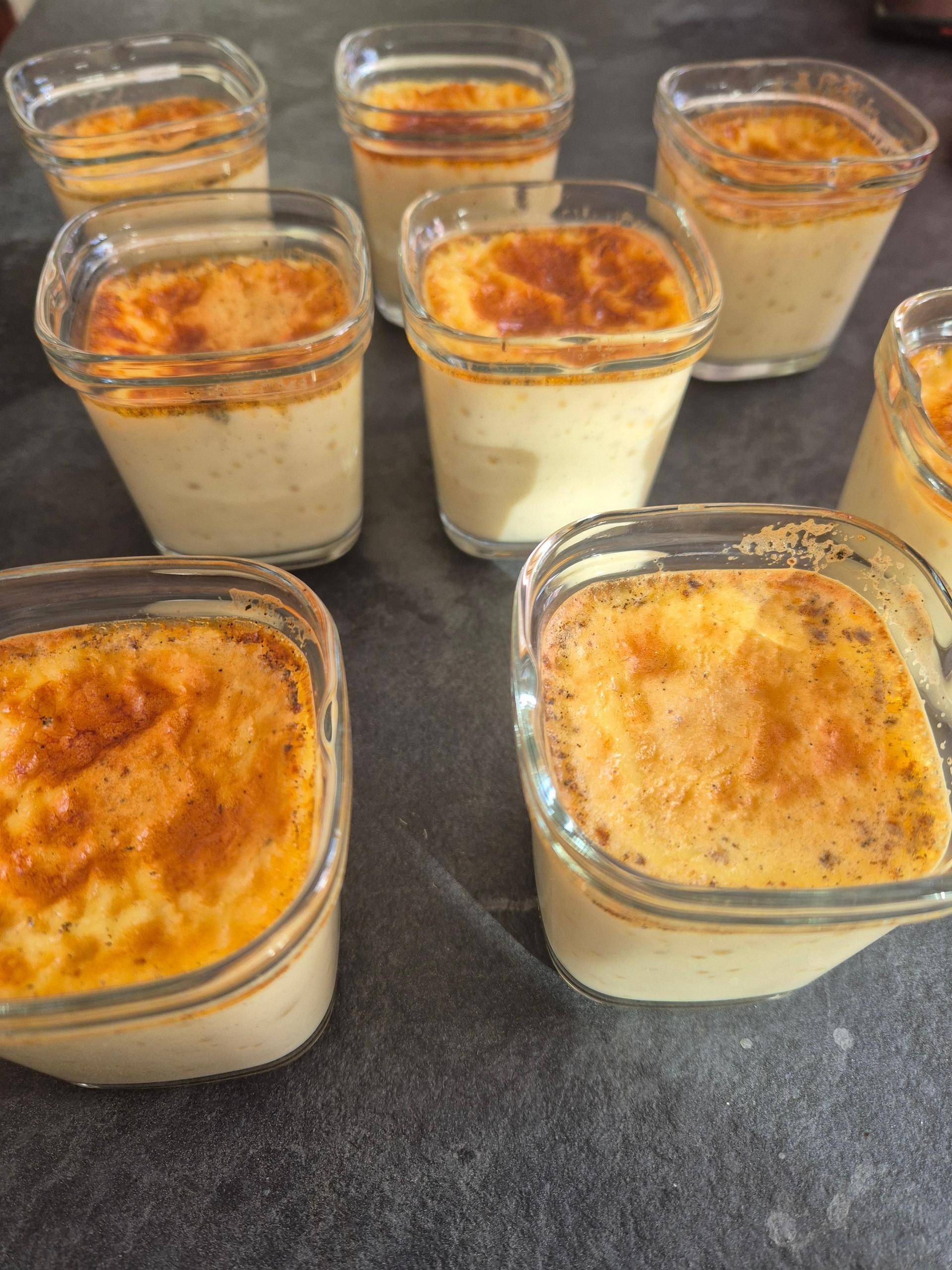 Crèmes aux œufs ou œufs au lait - Recette Dual EasyFry&Grill | Moulinex