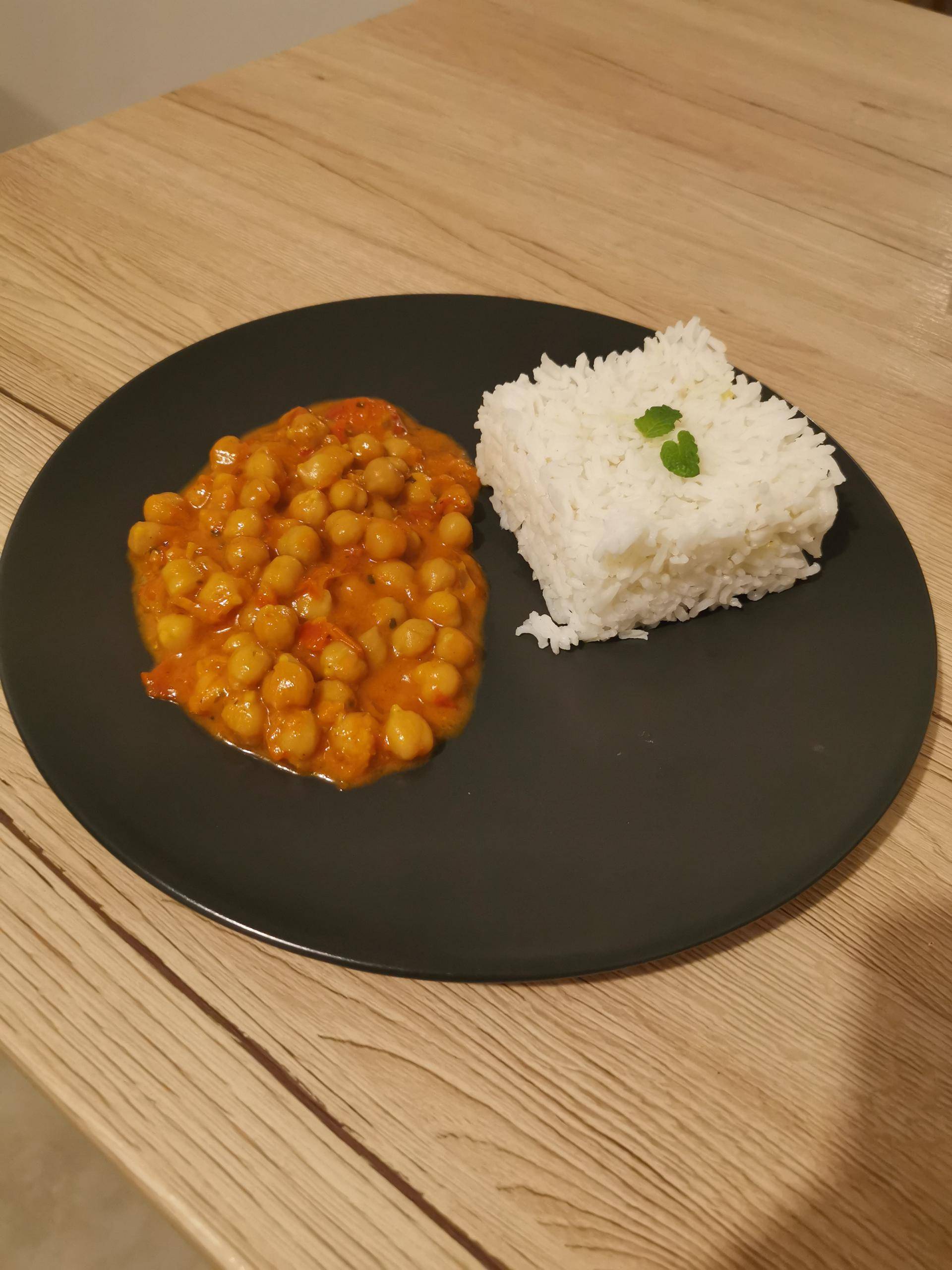 Pois chiche au curry et lait de coco - Recepten Companion Connect XL | Moulinex